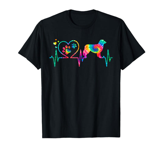 Australian Aussie Shepherd Mom Dad T-Shirt - Custom Art Print Unisex - T-Shirt, Sweatshirt, Hoodie