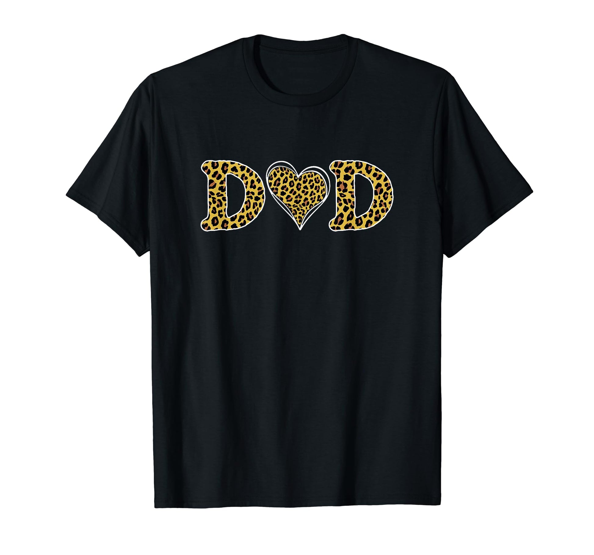 Dad Heart Leopard Family Matching Happy T-Shirt - Streetwear Style Unisex - T-Shirt, Sweatshirt, Hoodie