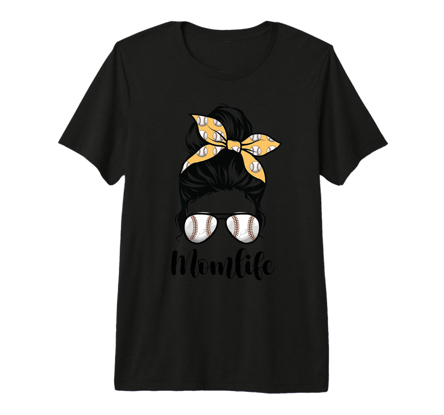 Mom Life Messy Bun Lovers Mother Soccer T-Shirt - Trendy Graphic Unisex - T-Shirt, Sweatshirt, Hoodie