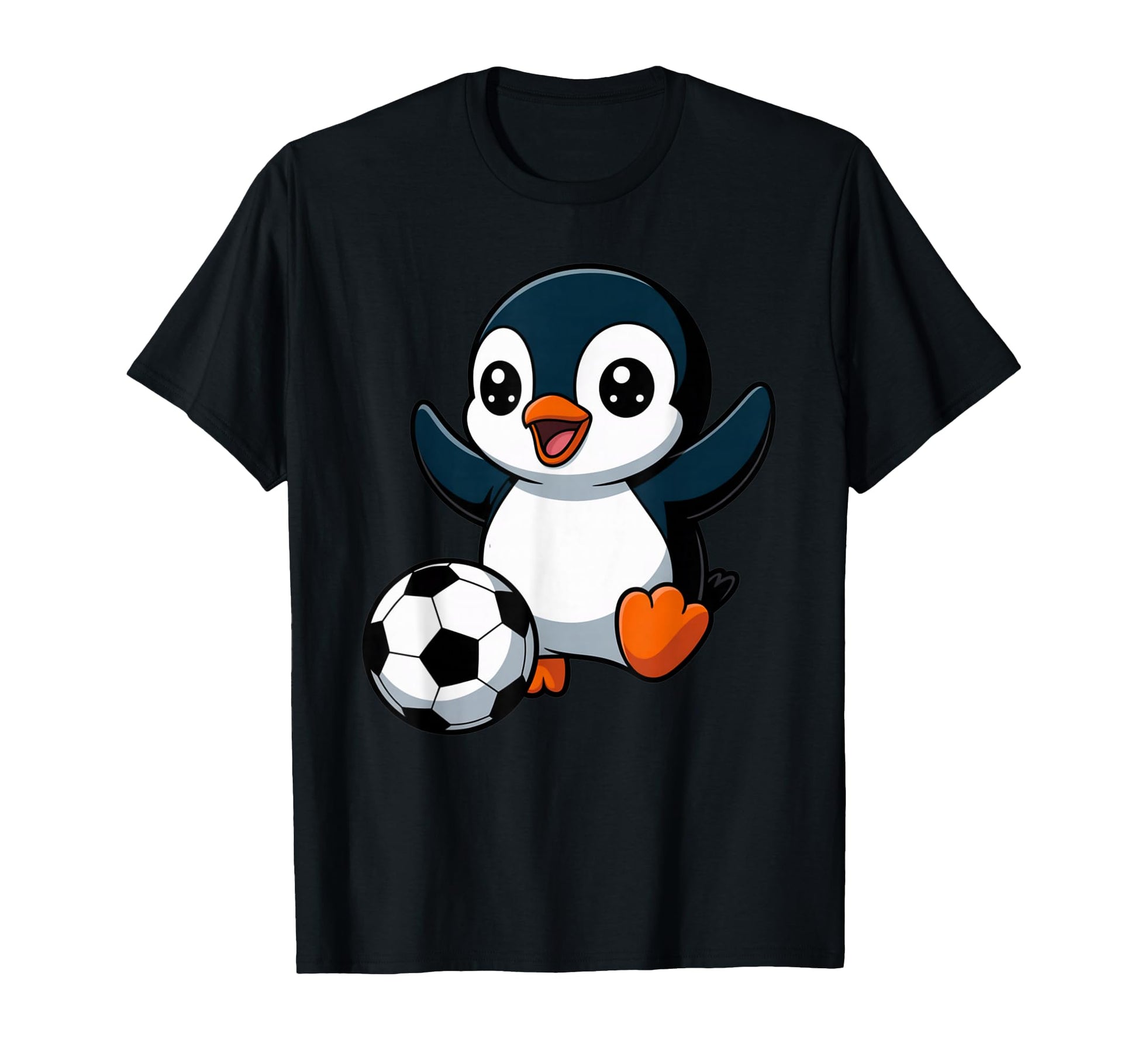 Penguin Soccer Funny Penguin Lover T-Shirt - Streetwear Style for Adults - T-Shirt, Sweatshirt, Hoodie