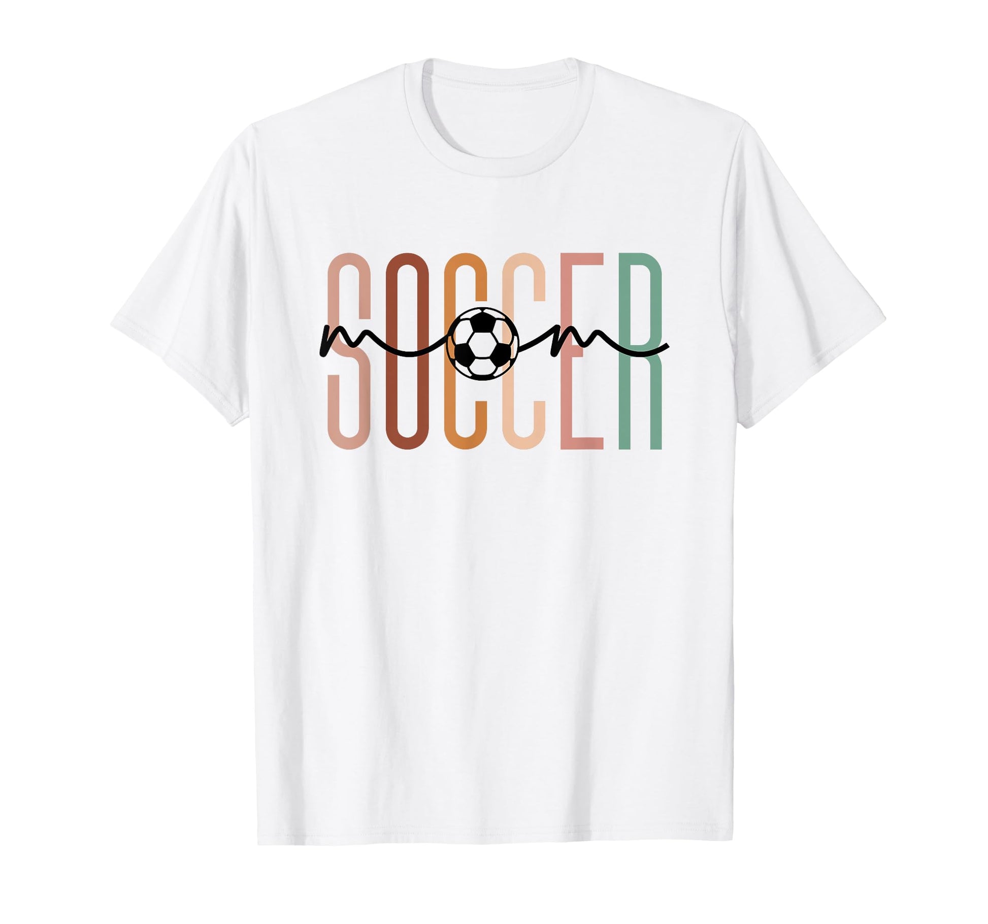 Soccer Mom Soccer Mama Mom Life Soccer T-Shirt - Custom Art Print Unisex - T-Shirt, Sweatshirt, Hoodie