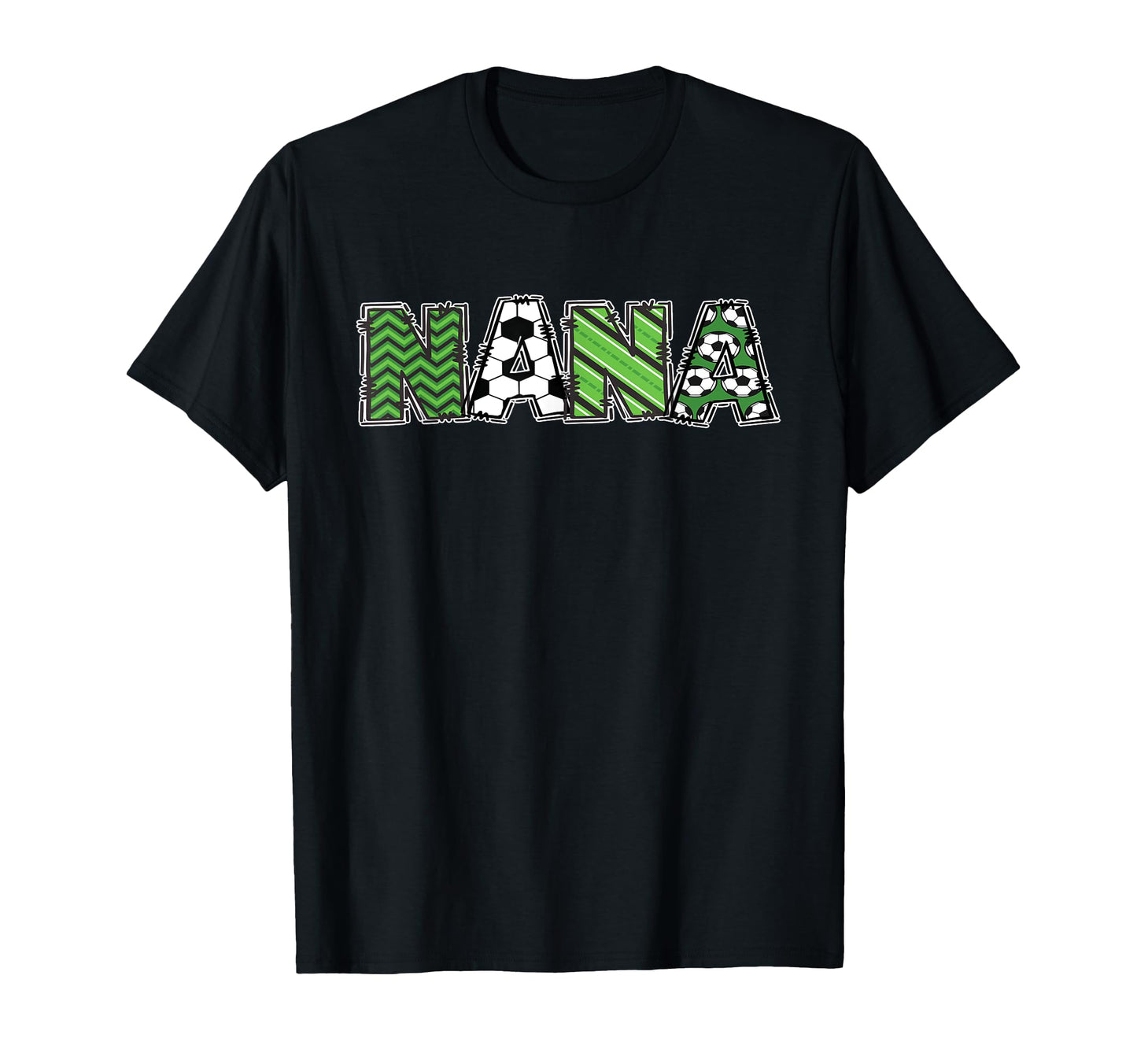 Soccer Nana Birthday Party T-Shirt - Unique Graphic Men Women - T-Shirt, Sweatshirt, Hoodie