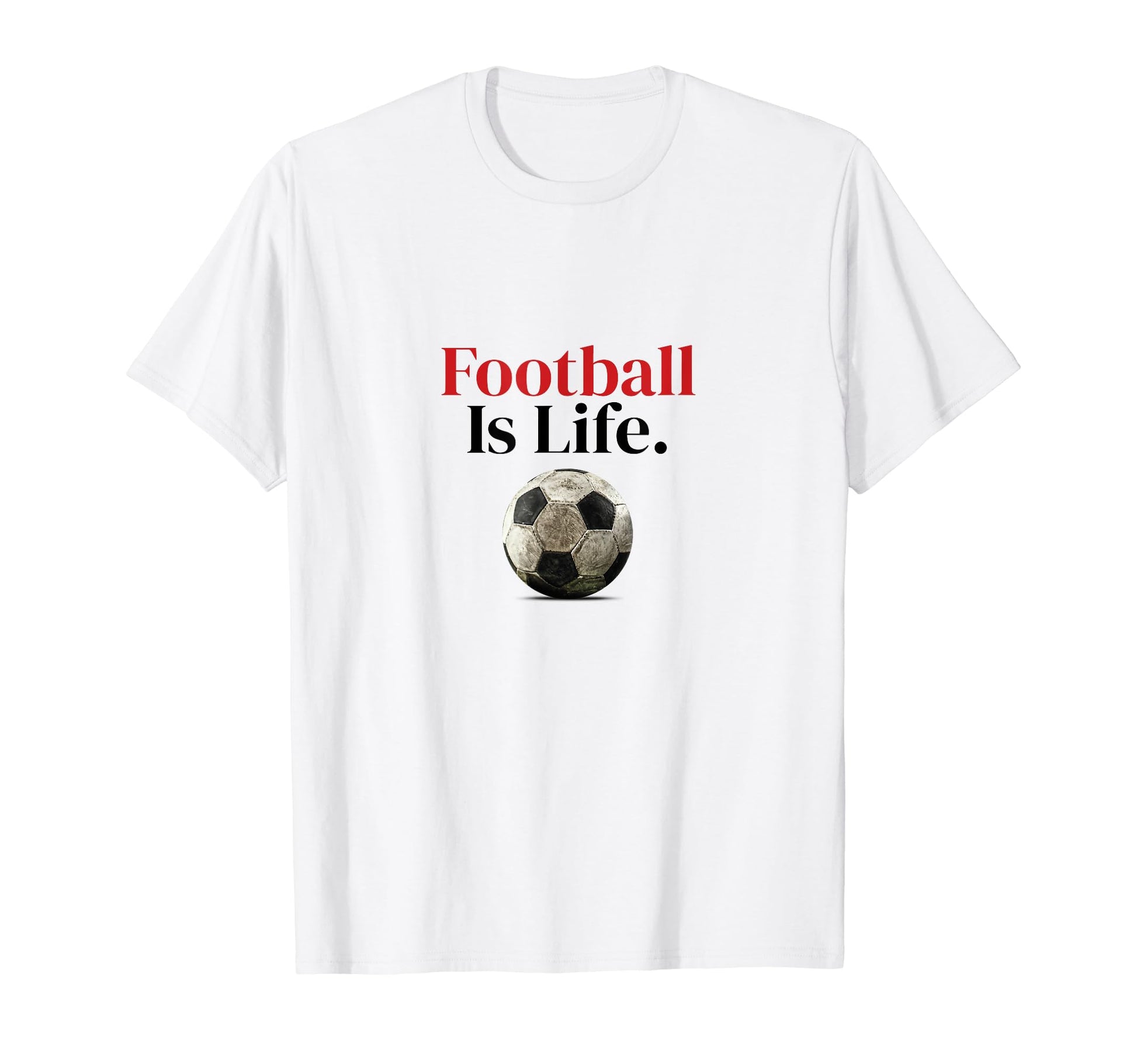 Futbol Is Life Soccer Fans Related T-Shirt - Unique Graphic for Adults - T-Shirt, Sweatshirt, Hoodie