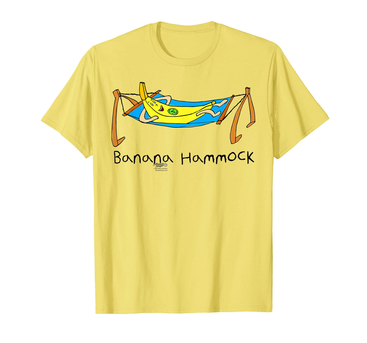 Banana Hammock Funny Dad Joke Word T-Shirt - Graphic Print Unisex - T-Shirt, Sweatshirt, Hoodie