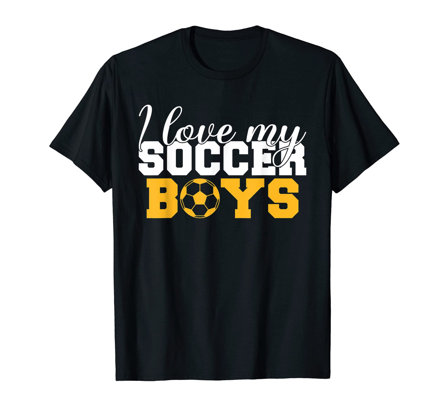 I Love My Soccer Soccer Parents T-Shirt - Fun Novelty Design for Adults - T-Shirt, Sweatshirt, Hoodie