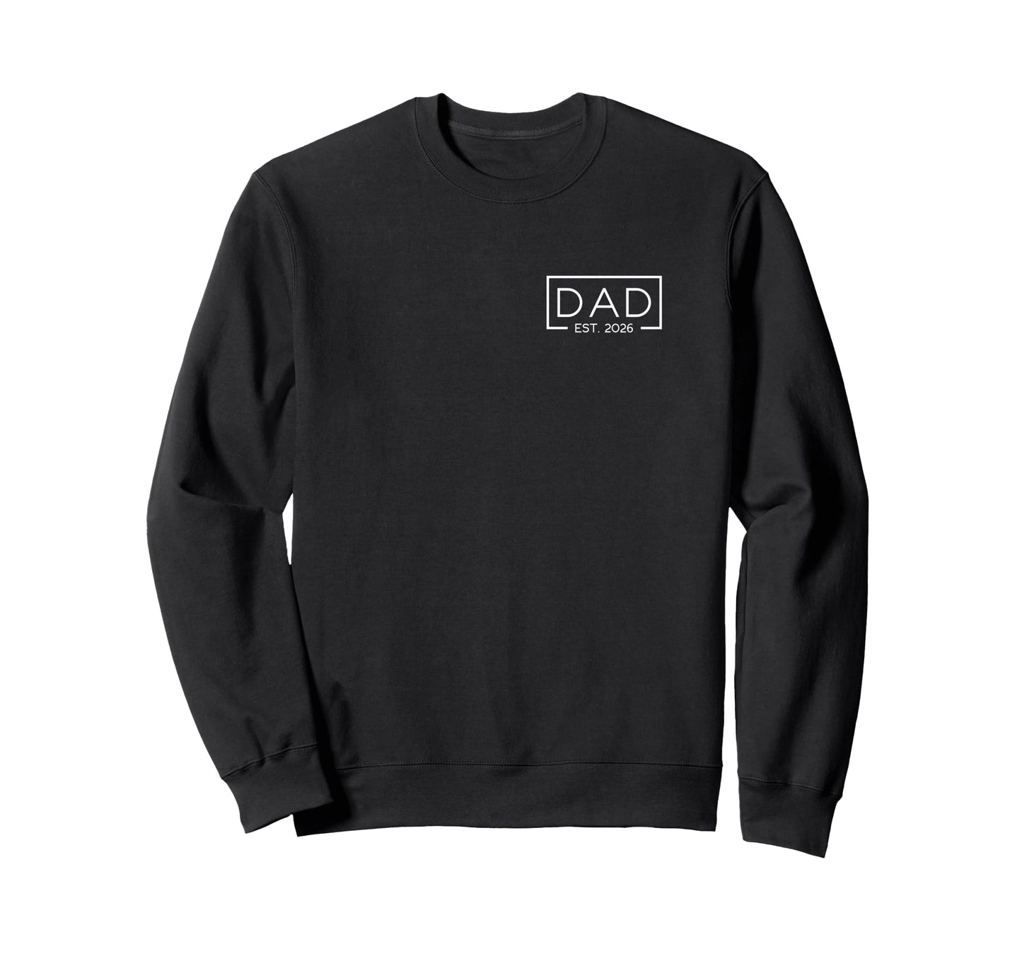 Dad Est 2026 Logo Father 2026 Loading Sweatshirt - Custom Art Print Unisex - T-Shirt, Sweatshirt, Hoodie