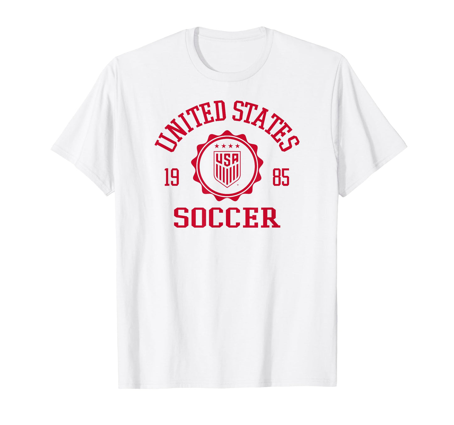 United States Soccer Stamp Logo T-Shirt - Minimalist Print for Adults - T-Shirt, Sweatshirt, Hoodie