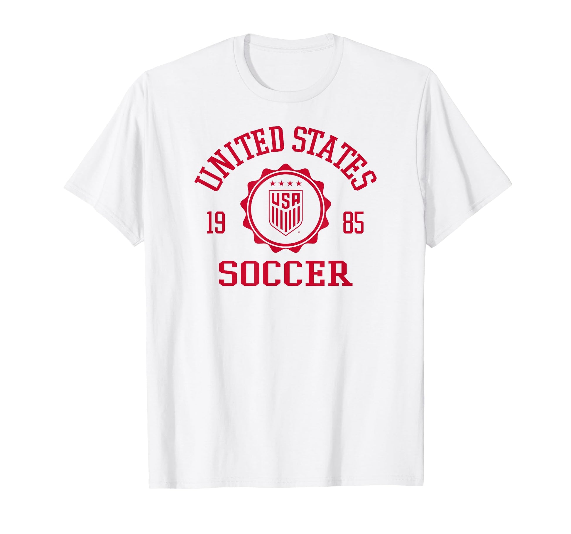 United States Soccer Stamp Logo T-Shirt - Minimalist Print for Adults - T-Shirt, Sweatshirt, Hoodie