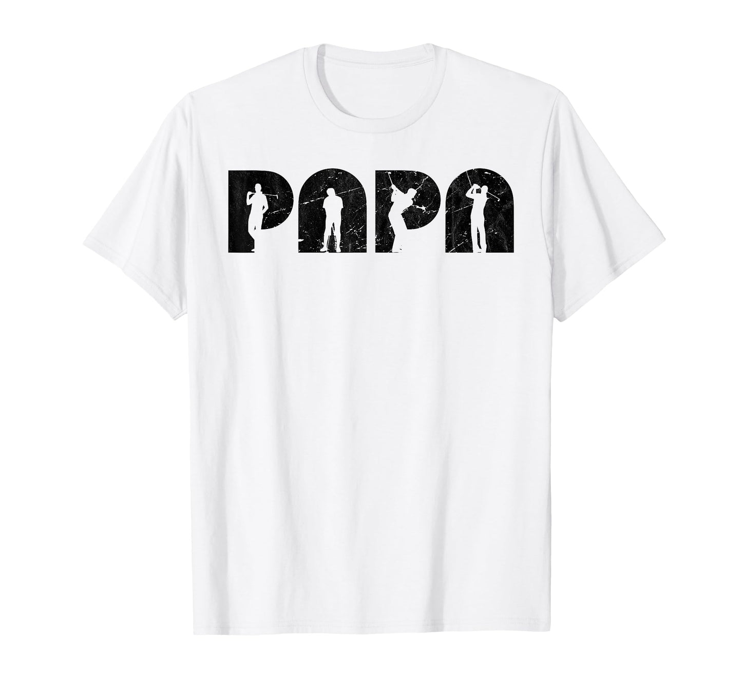 Papa Golf Dad Golfing Father Day T-Shirt - Casual Everyday Wear Men Women - T-Shirt, Sweatshirt, Hoodie