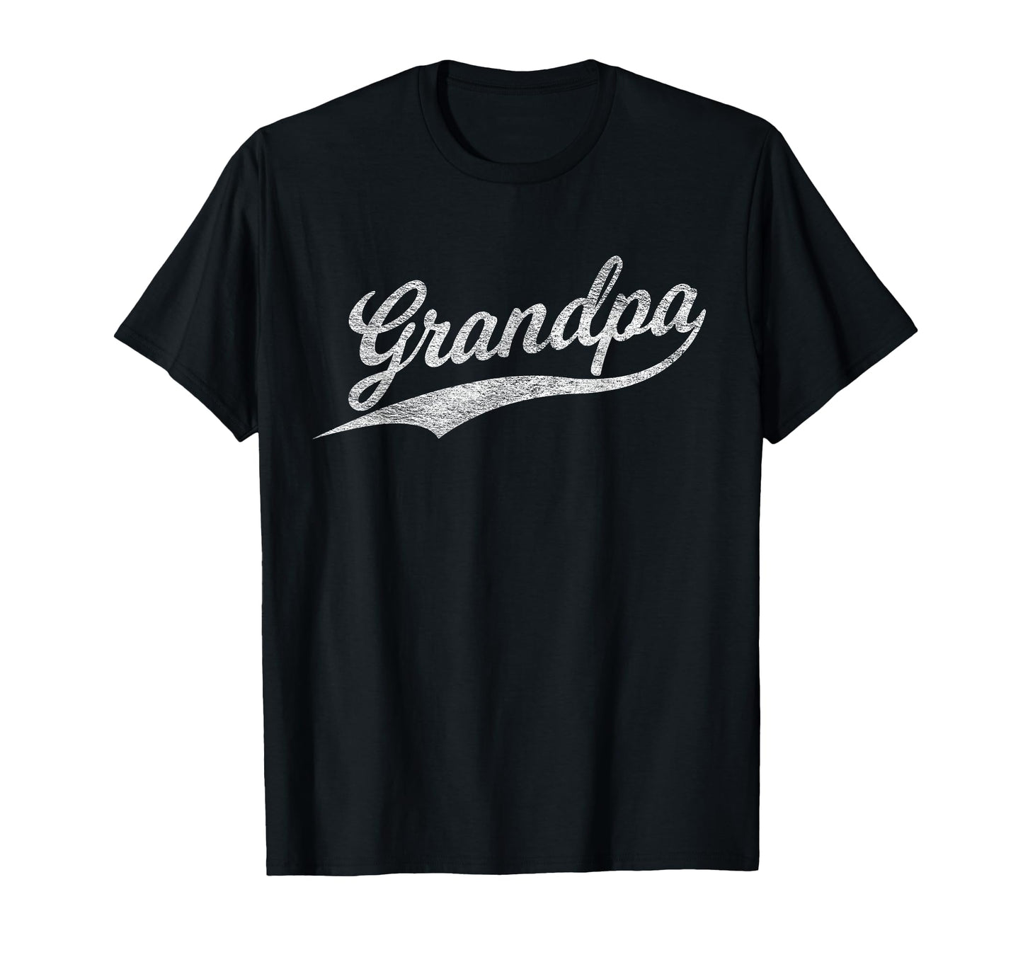 Grandpa Baseball Script Cursive T-Shirt - Aesthetic Graphic for Adults - T-Shirt, Sweatshirt, Hoodie