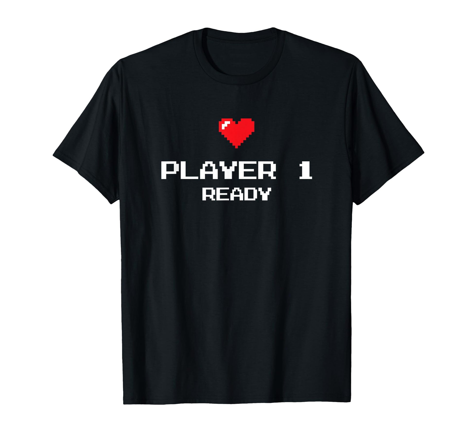 Player 1 Ready Gaming New Dad Announcement T-Shirt - Unique Graphic Unisex - T-Shirt, Sweatshirt, Hoodie