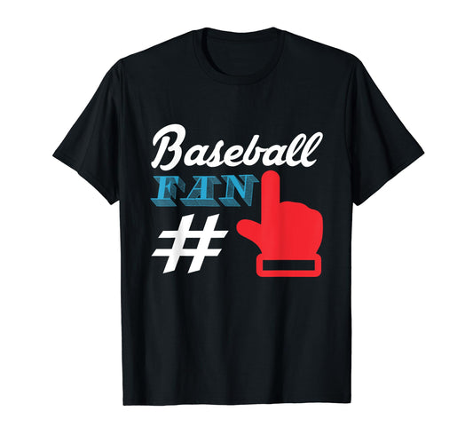 Baseball Fan No 1 Player Baseball Lover T-Shirt - Trendy Graphic Unisex - T-Shirt, Sweatshirt, Hoodie