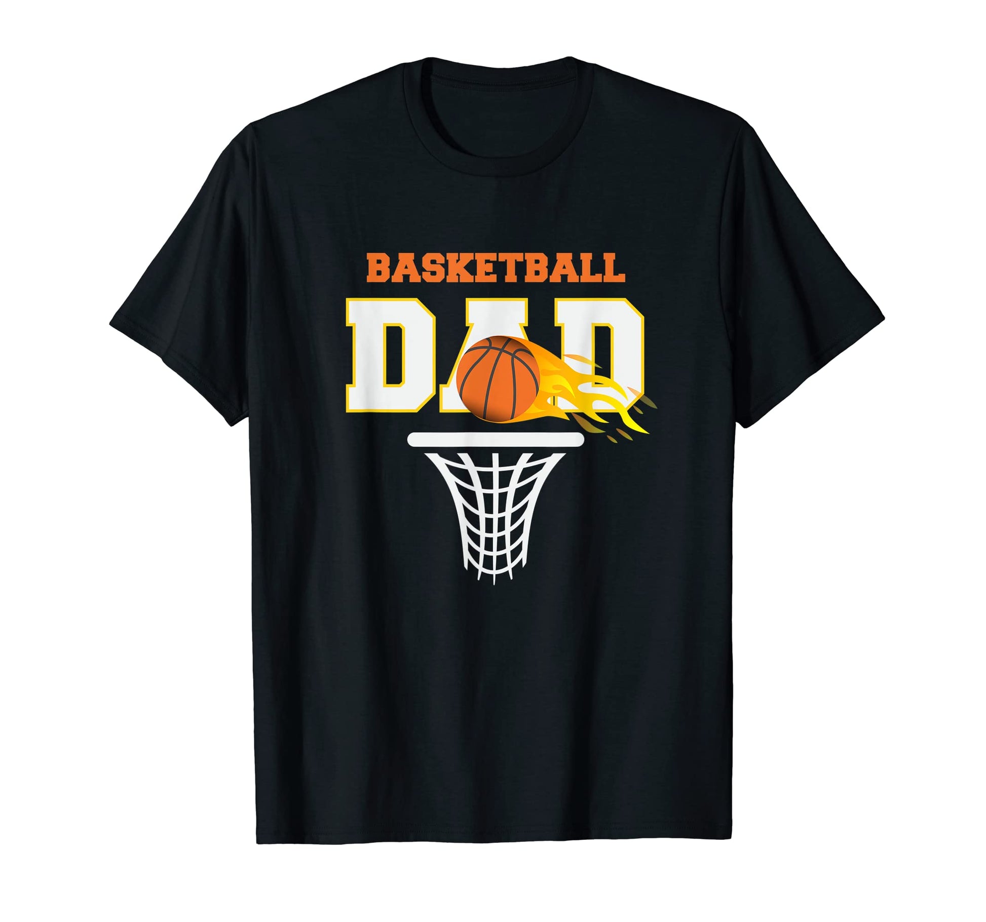 Mens Love Support Basketball Dad T-Shirt - Novelty Apparel for Adults - T-Shirt, Sweatshirt, Hoodie