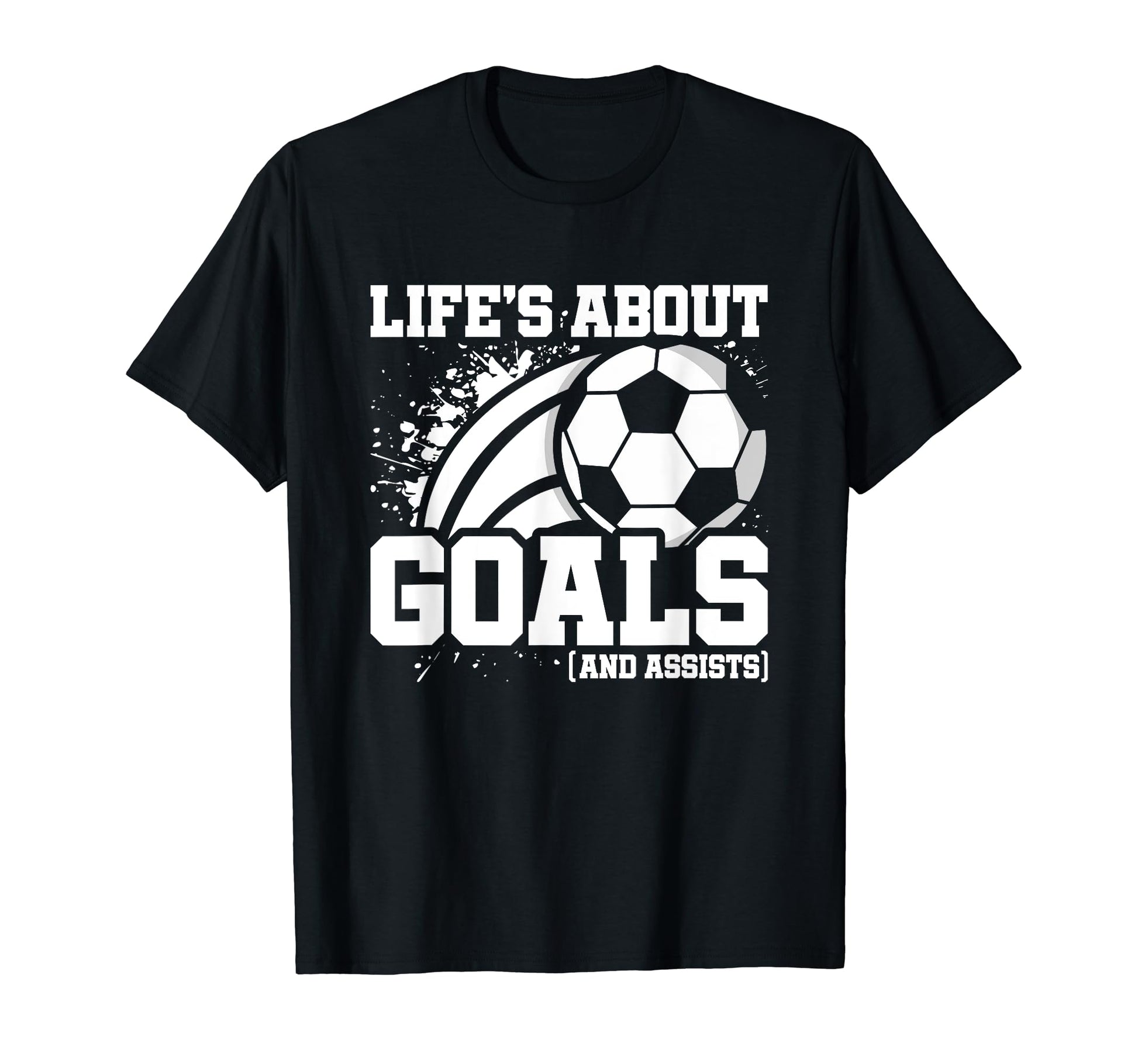 Soccer Soccer Player Lifes About T-Shirt - Casual Everyday Wear for Adults - T-Shirt, Sweatshirt, Hoodie