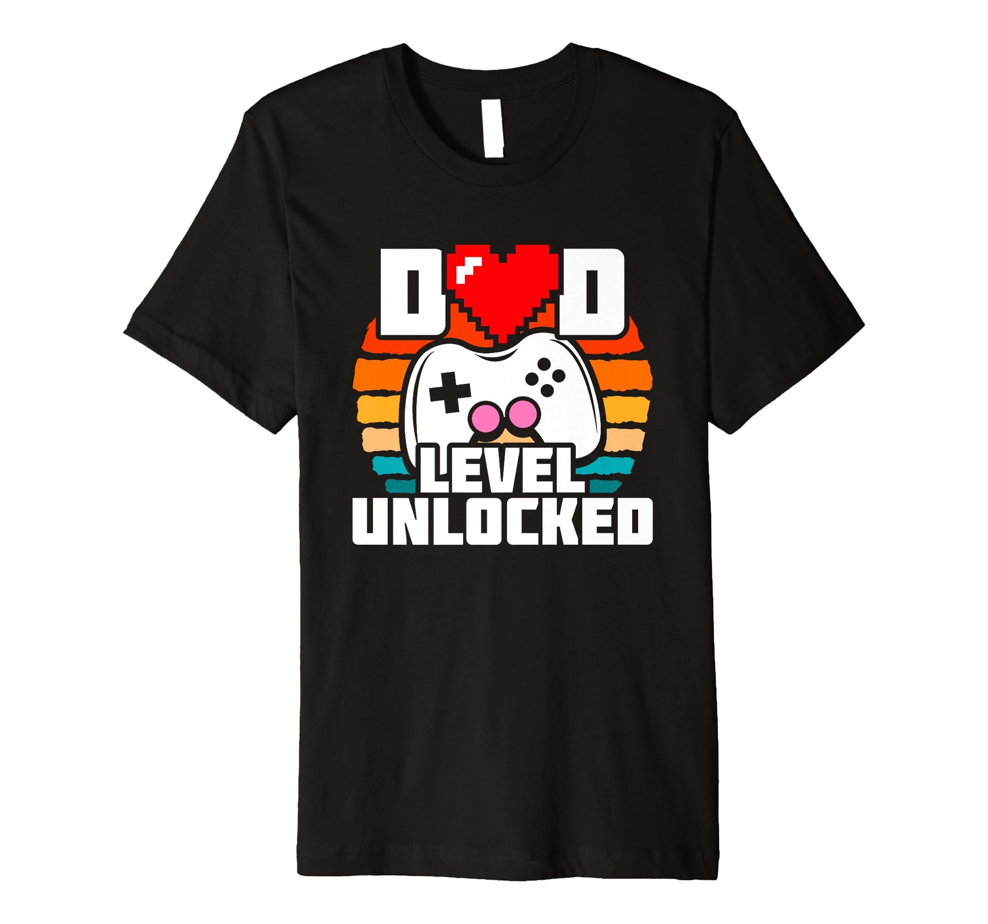New Dad Level Unlocked Gamer Dad T-Shirt - Fun Novelty Design for Adults - T-Shirt, Sweatshirt, Hoodie