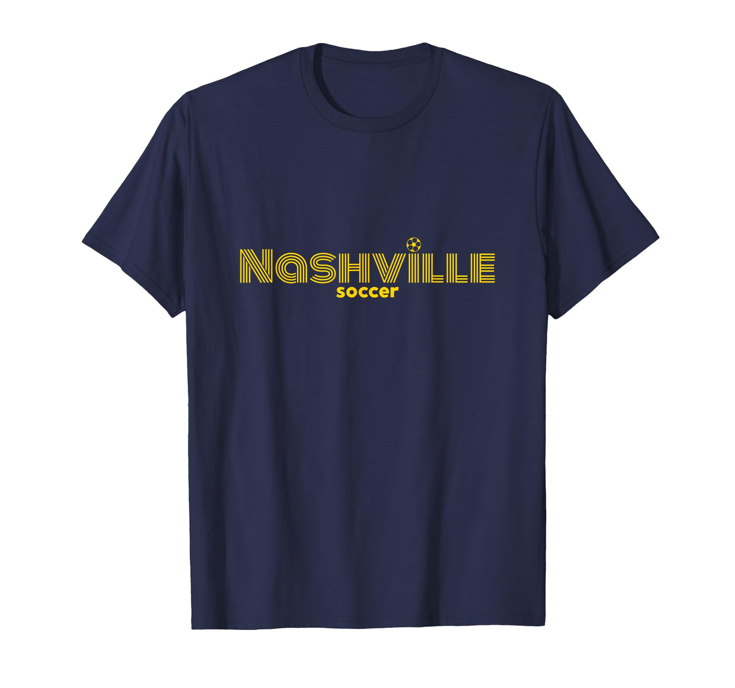 Nashville Soccer Fan Jersey T-Shirt - Custom Art Print for Adults - T-Shirt, Sweatshirt, Hoodie