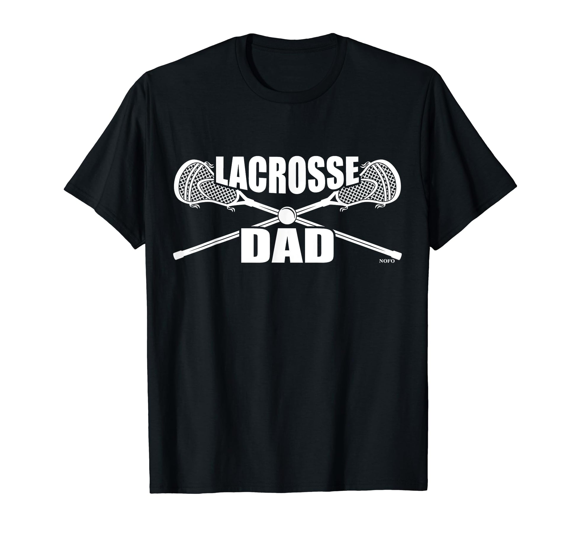 Mens Lacrosse Dad T-Shirt - Minimalist Print Men Women - T-Shirt, Sweatshirt, Hoodie