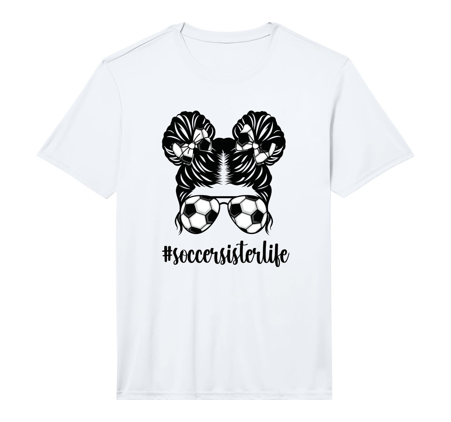 Proud Soccer Sister Soccer Player T-Shirt - Graphic Print for Adults - T-Shirt, Sweatshirt, Hoodie