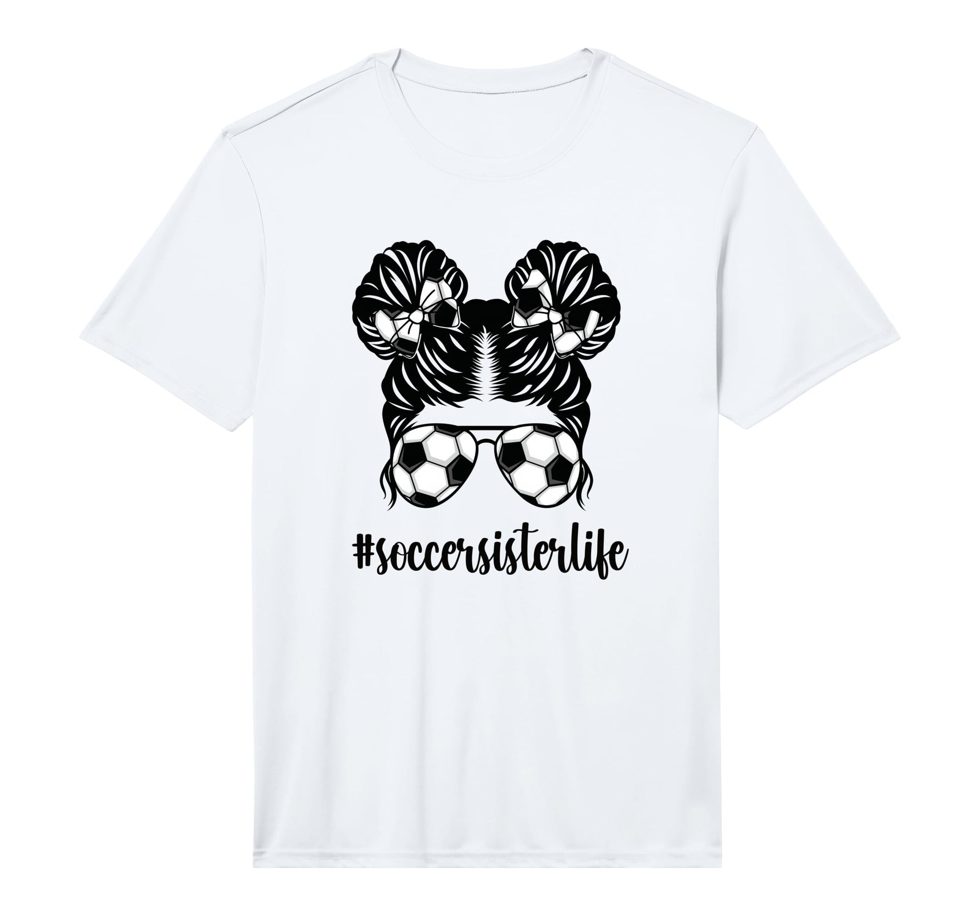 Proud Soccer Sister Soccer Player T-Shirt - Graphic Print for Adults - T-Shirt, Sweatshirt, Hoodie