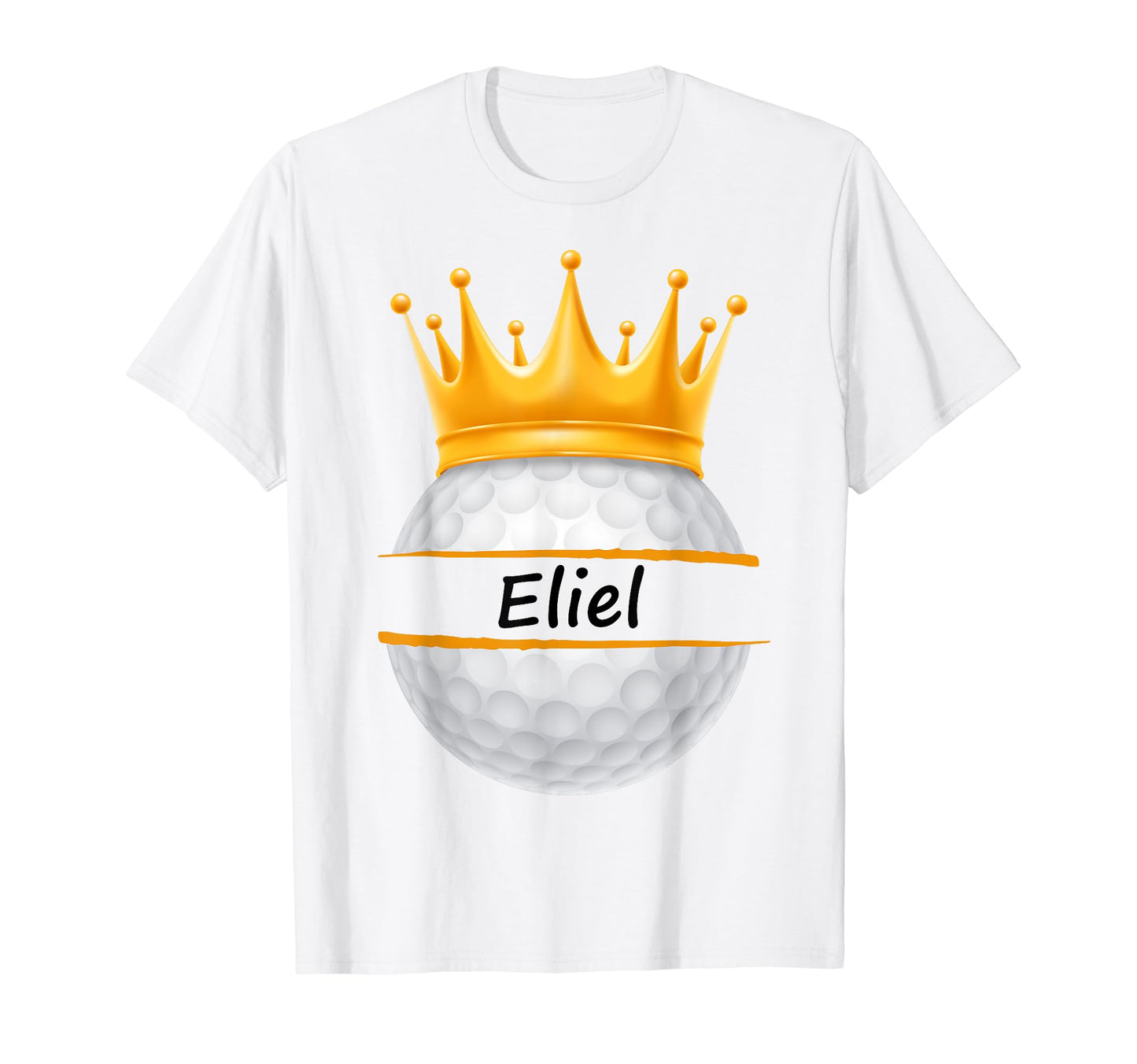 Novelty Golf Personalized Name Eliel T-Shirt - Aesthetic Graphic Men Women - T-Shirt, Sweatshirt, Hoodie