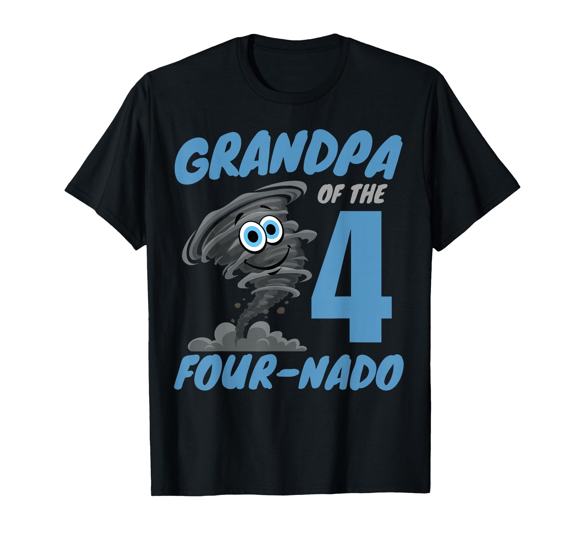 Grandpa Four Nado Storm Tornado 4Th T-Shirt - Custom Art Print for Adults - T-Shirt, Sweatshirt, Hoodie