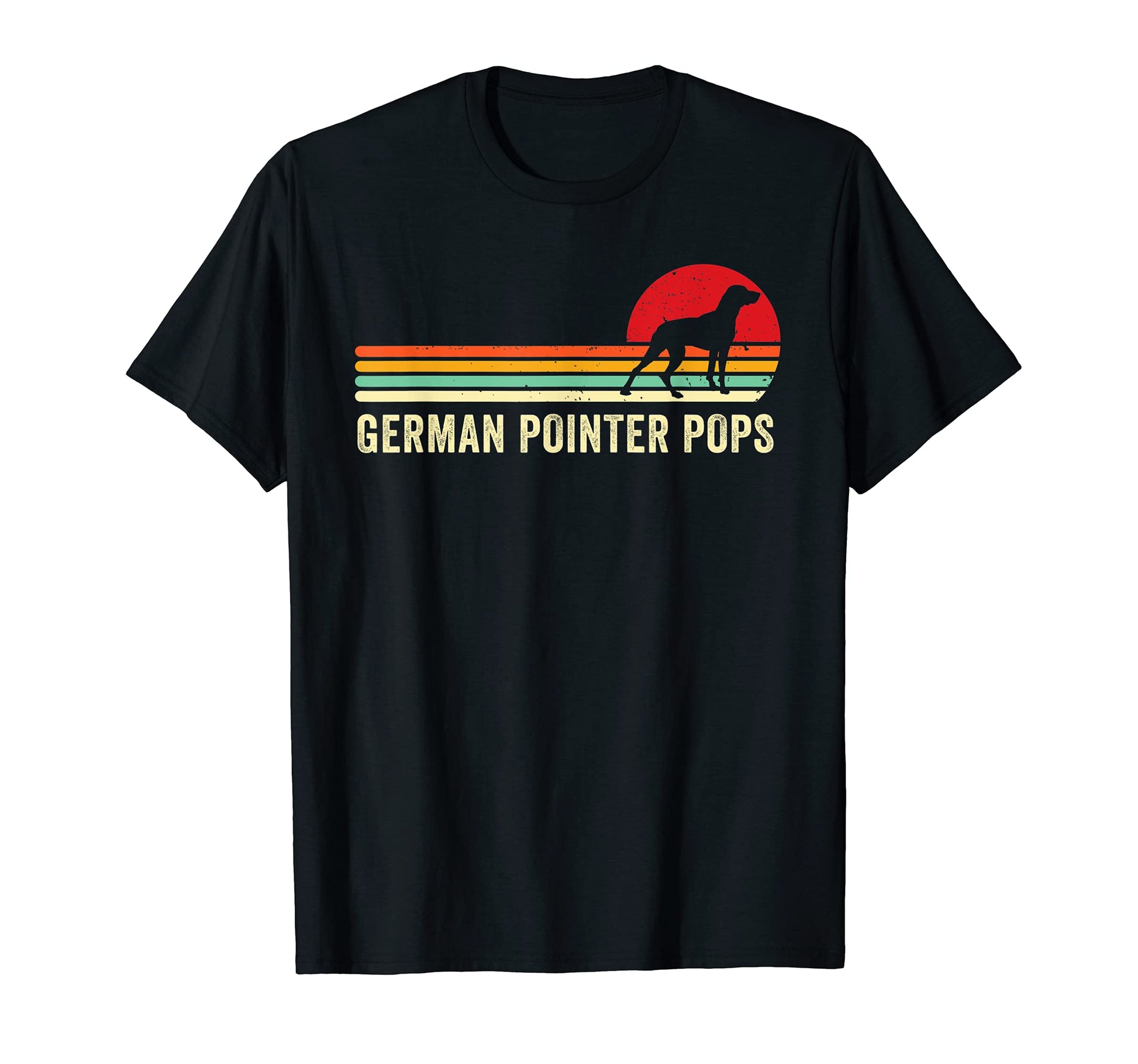 German Shorthair Pointer Pops Gsp Dog T-Shirt - Novelty Apparel for Adults - T-Shirt, Sweatshirt, Hoodie