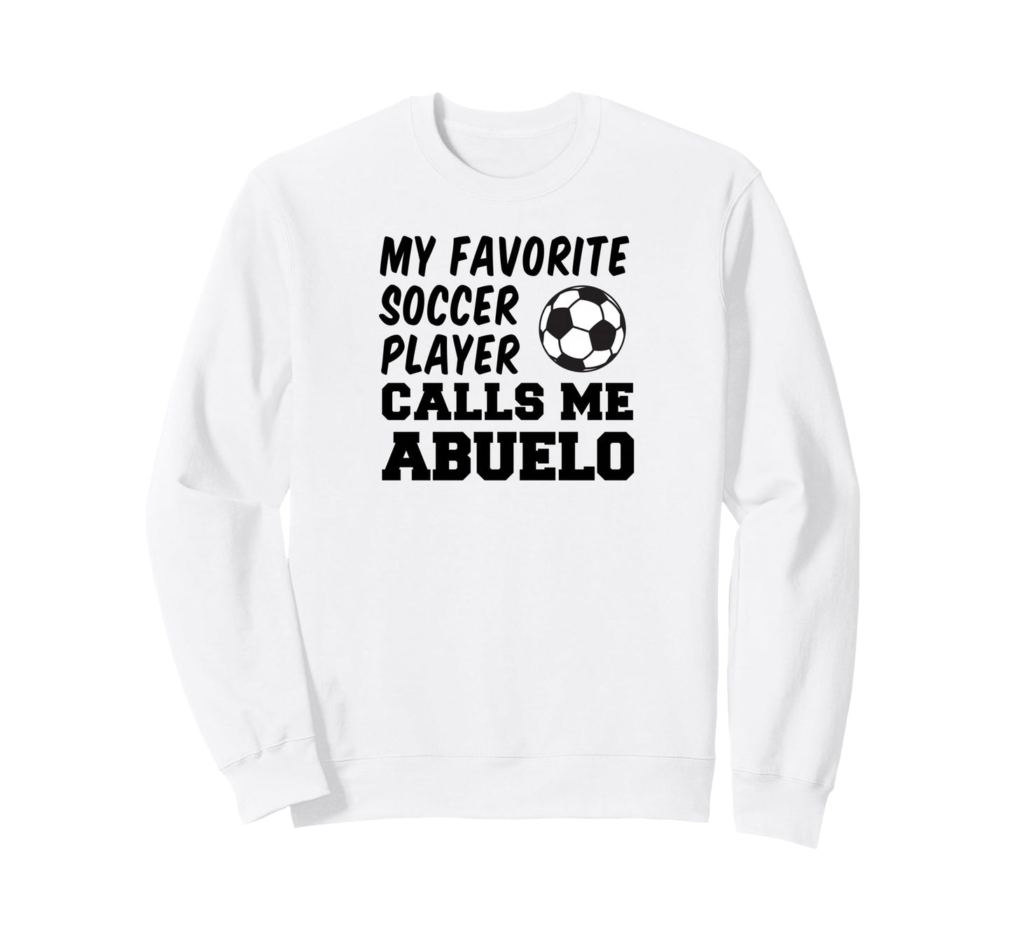 My Favorite Soccer Player Calls Sweatshirt - Minimalist Print for Adults - T-Shirt, Sweatshirt, Hoodie