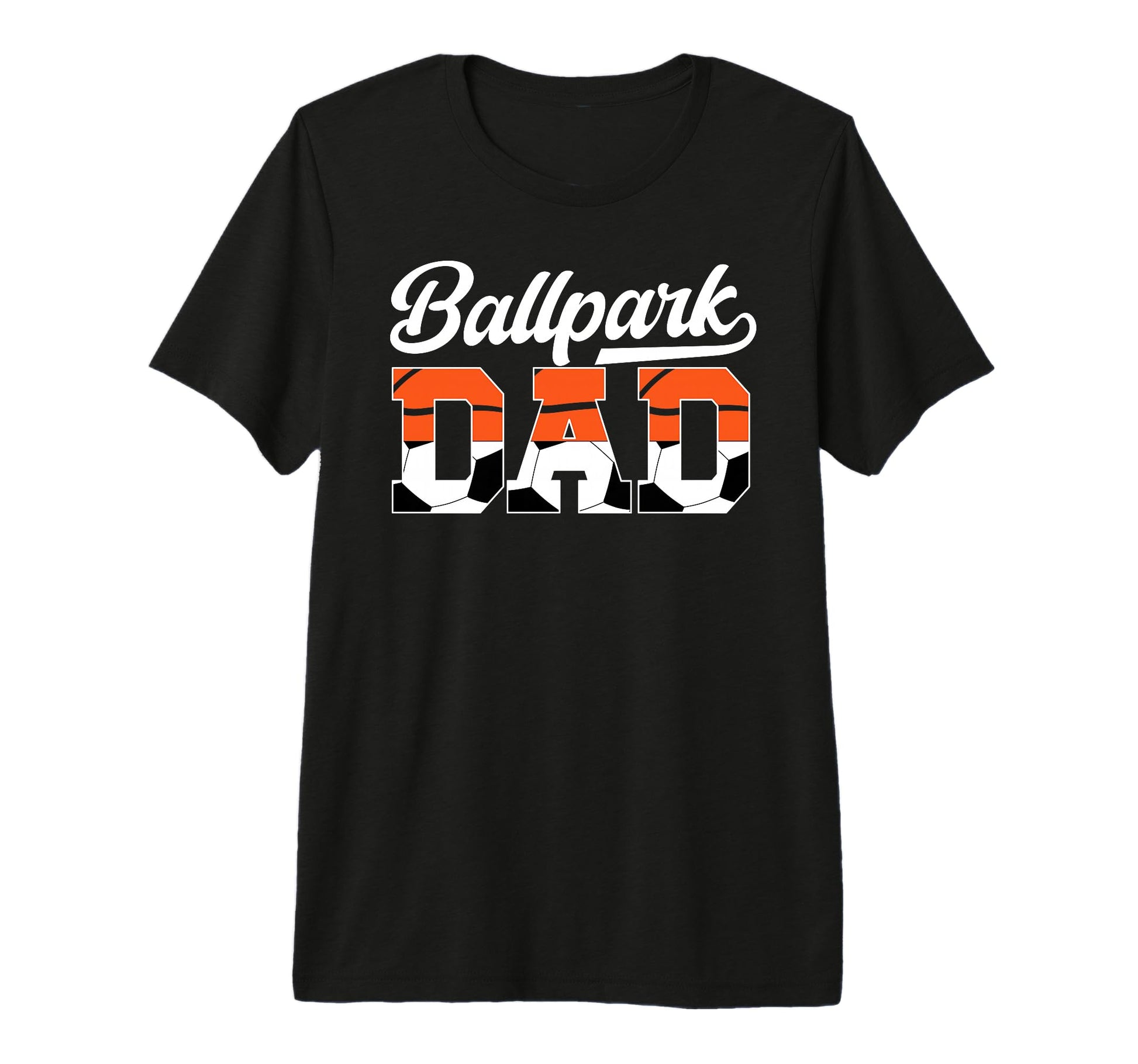 Mens Ballpark Dad Soccer Basketball Dad T-Shirt - Aesthetic Graphic Unisex - T-Shirt, Sweatshirt, Hoodie