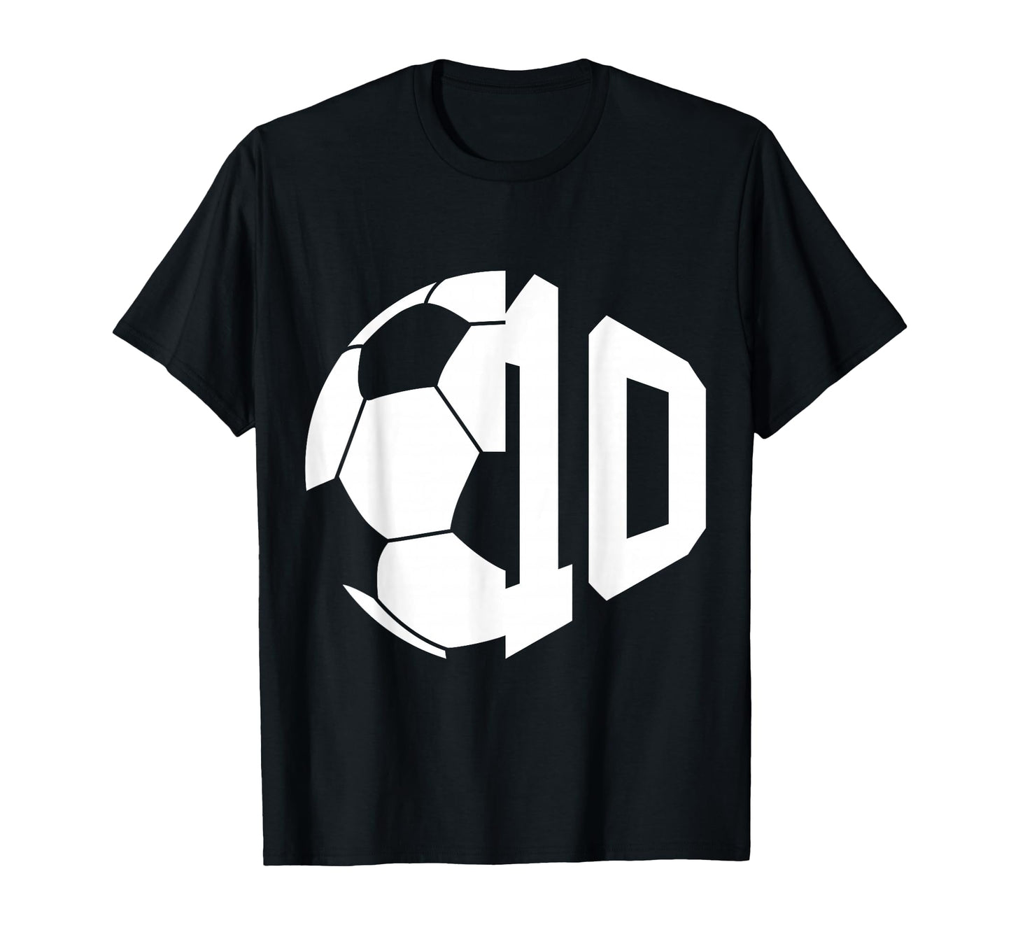 Number 10 Years Soccer 10Th Birthday T-Shirt - Graphic Print Men Women - T-Shirt, Sweatshirt, Hoodie