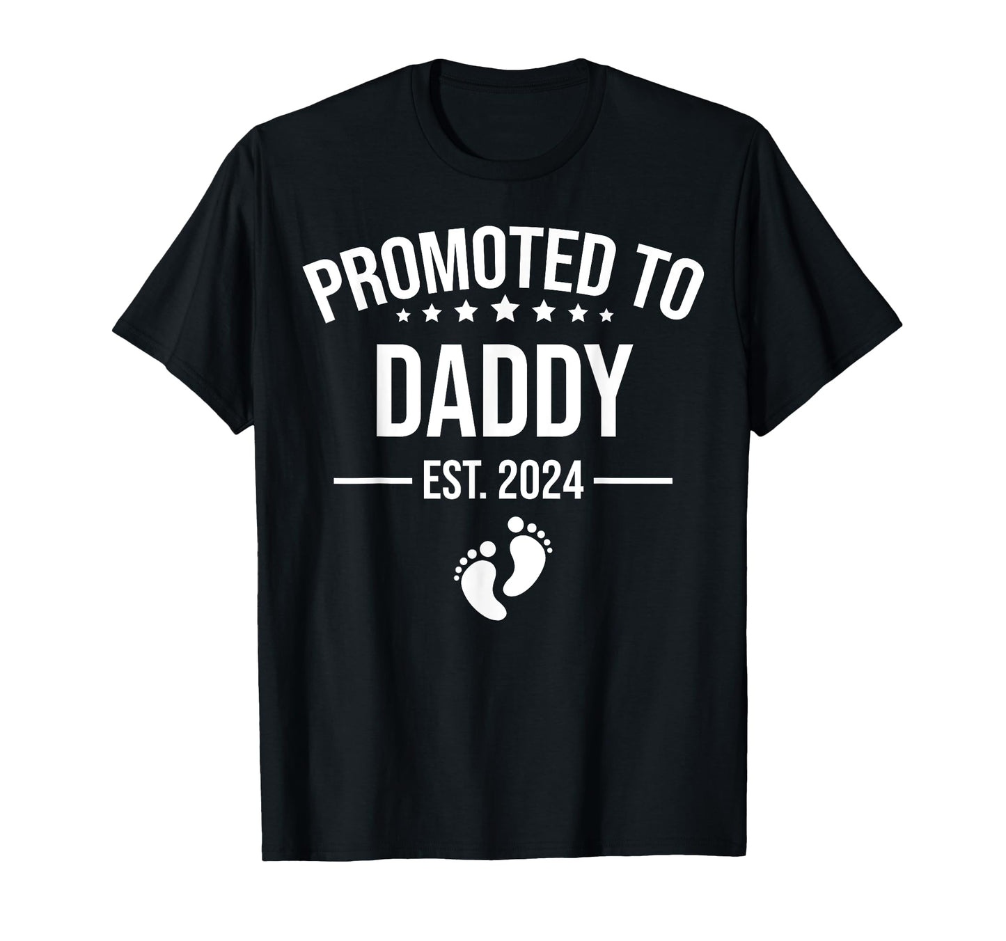 Funny 1St Time Dad Est 2024 New T-Shirt - Custom Art Print for Adults - T-Shirt, Sweatshirt, Hoodie
