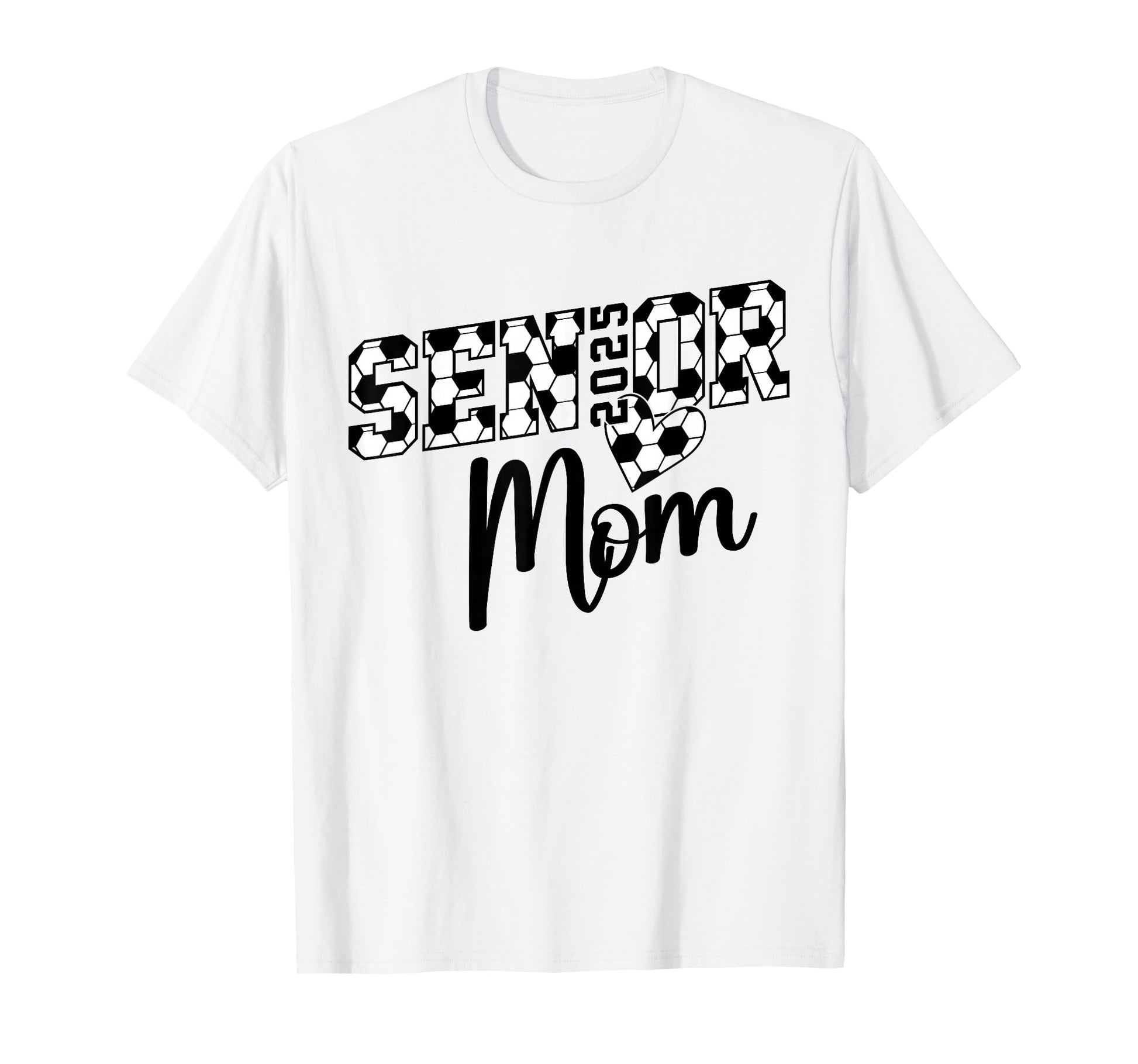 Proud Mom Soccer Senior Class 2025 T-Shirt - Custom Art Print Men Women - T-Shirt, Sweatshirt, Hoodie