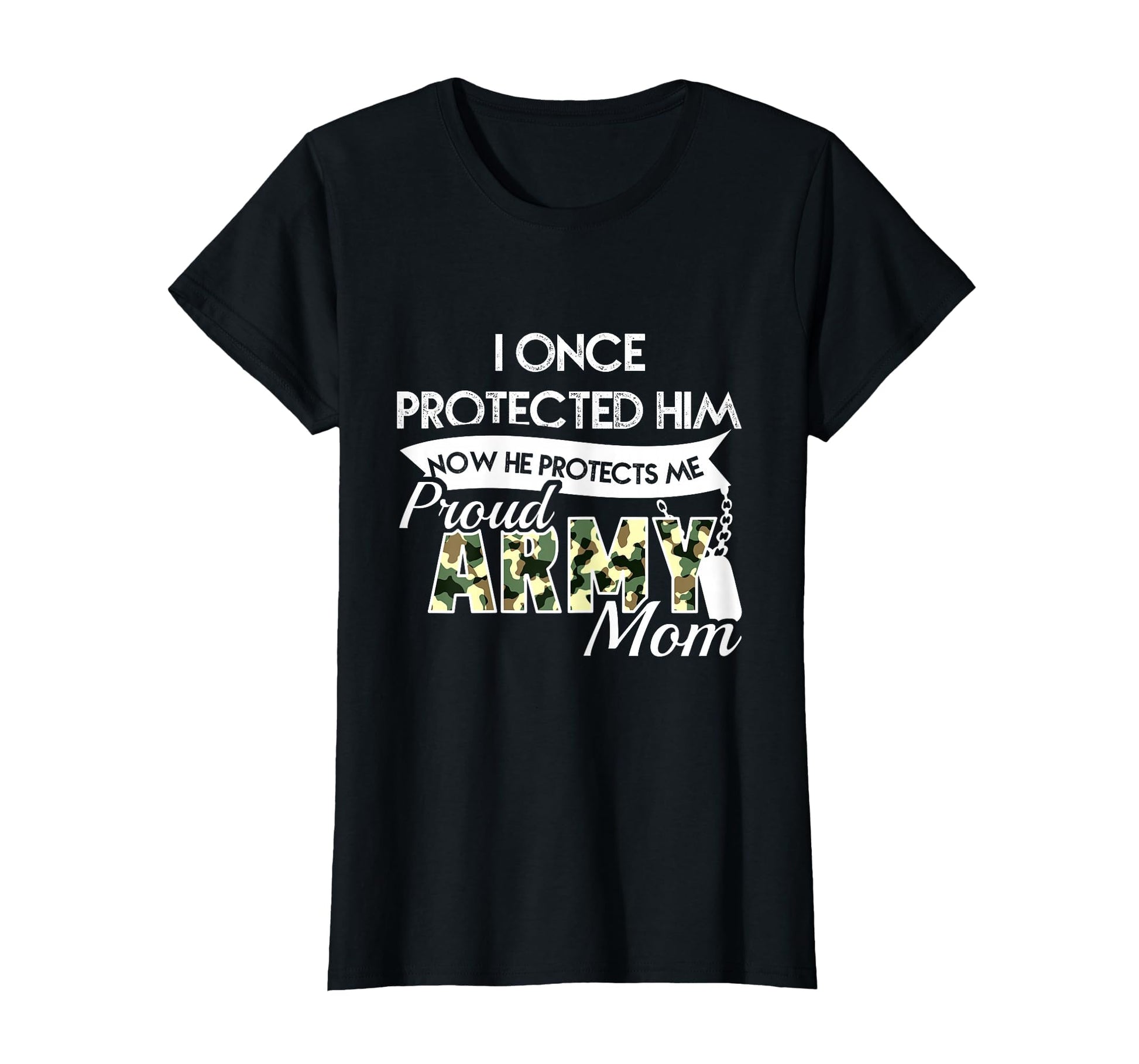 I Once Protected Him Now He T-Shirt - Fun Novelty Design for Adults - T-Shirt, Sweatshirt, Hoodie