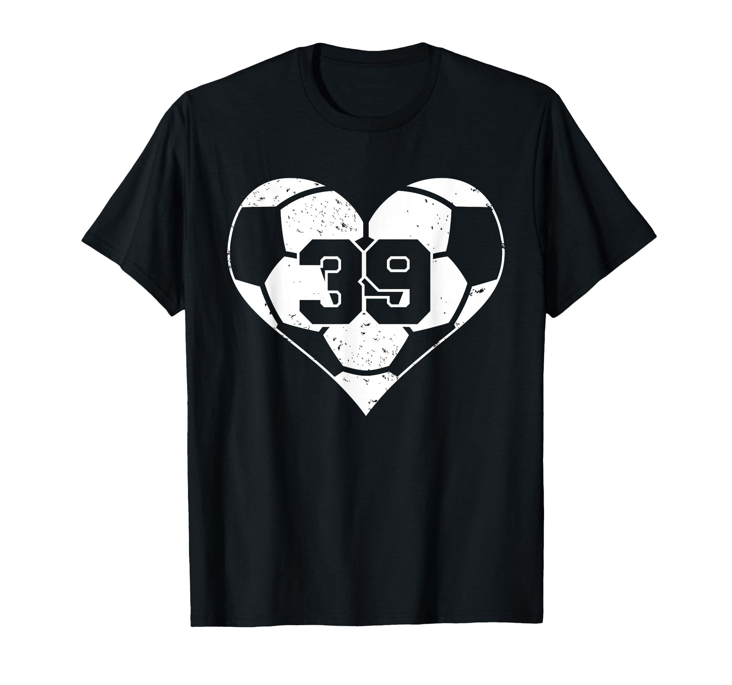 Soccer Number 39 Jersey Funny Soccer T-Shirt - Custom Art Print Unisex - T-Shirt, Sweatshirt, Hoodie