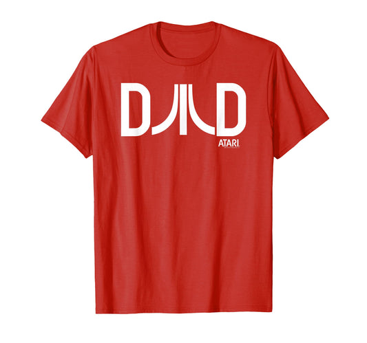 Atari Dad Logo Fathers Day Video Game T-Shirt - Trendy Graphic for Adults - T-Shirt, Sweatshirt, Hoodie