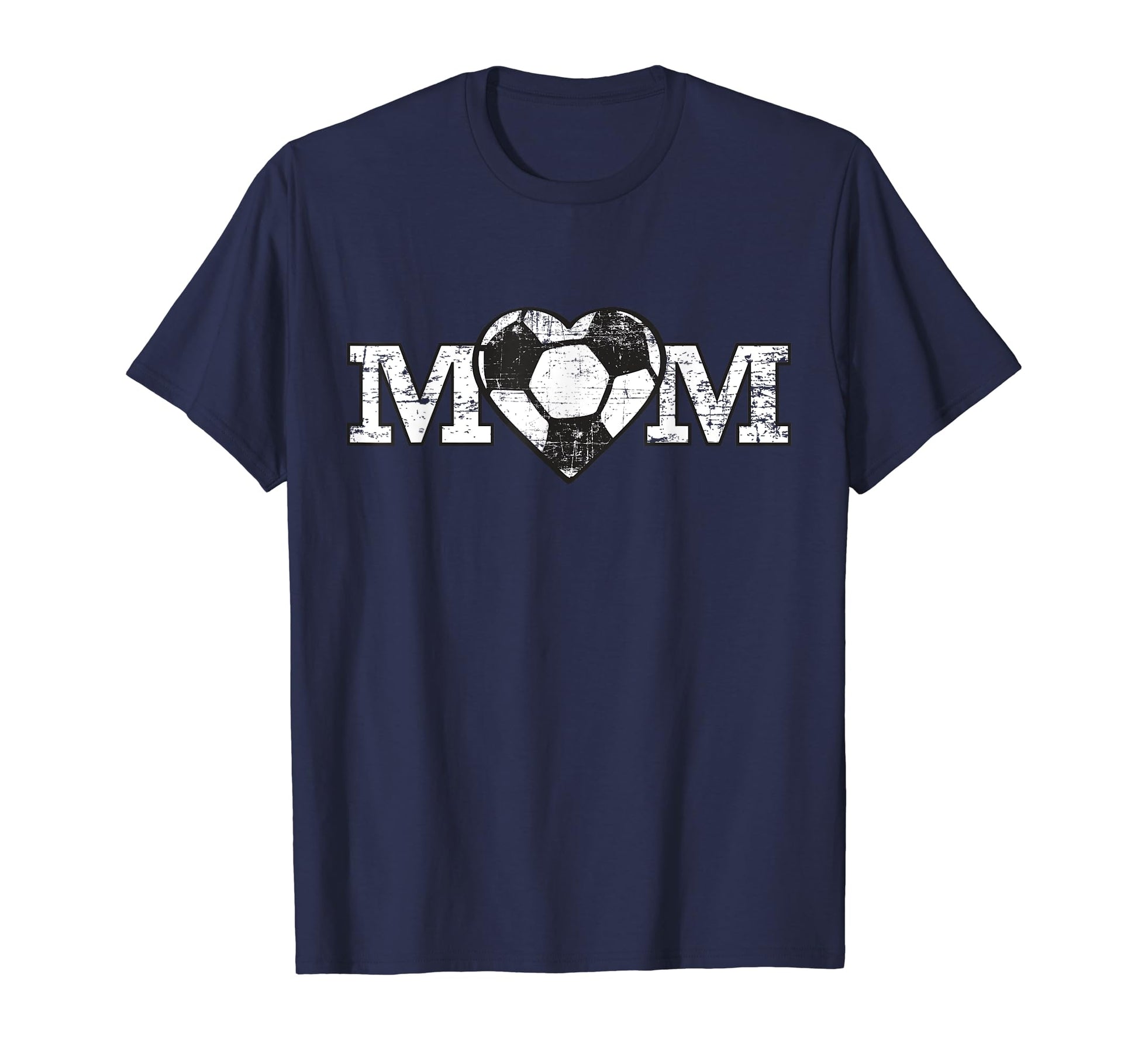 Soccer Mom Heart Simple Fan Gift T-Shirt - Trendy Graphic for Adults - T-Shirt, Sweatshirt, Hoodie
