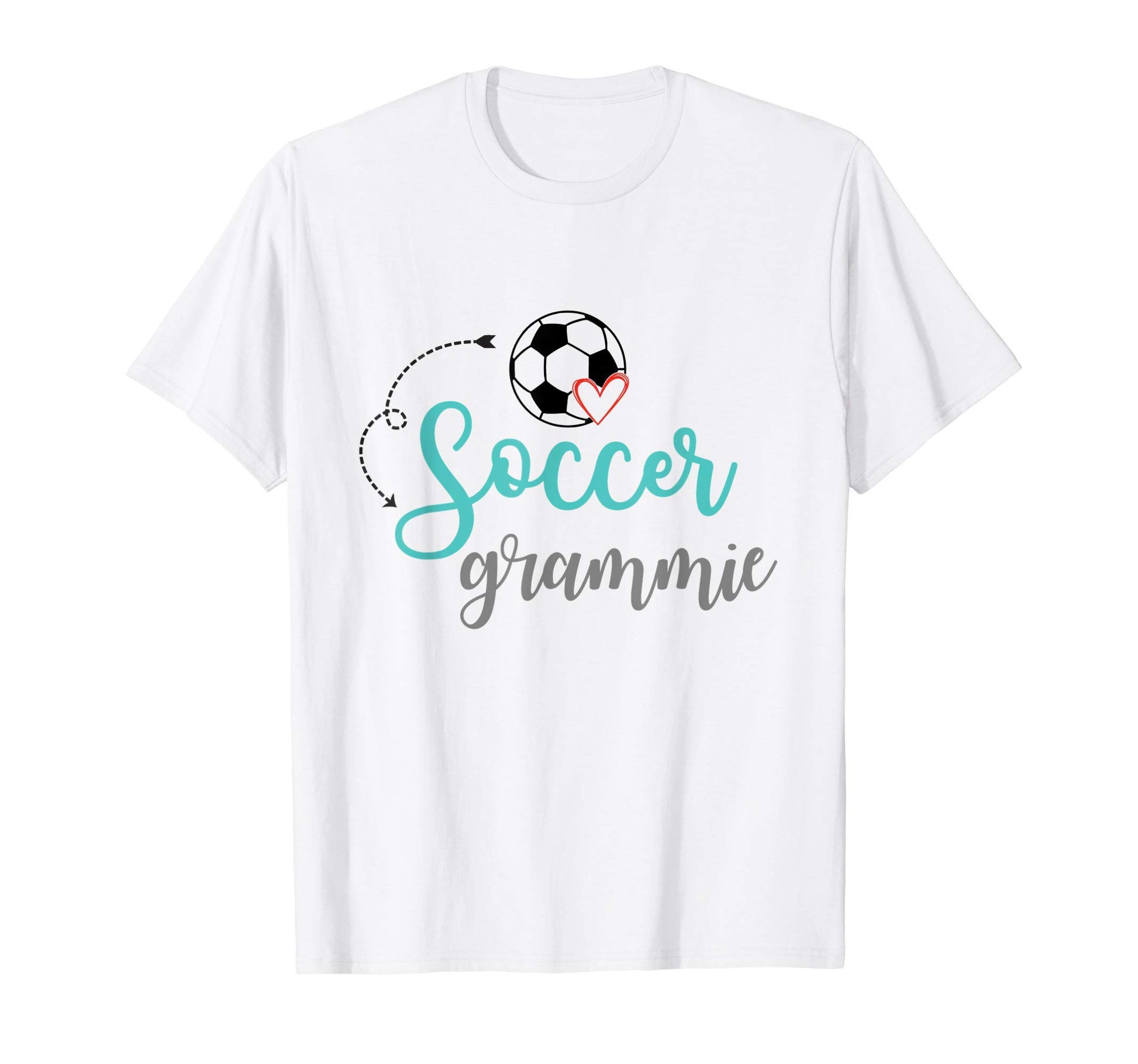 Soccer Grammie Soccer Ball Heart T-Shirt - Fun Novelty Design Unisex - T-Shirt, Sweatshirt, Hoodie