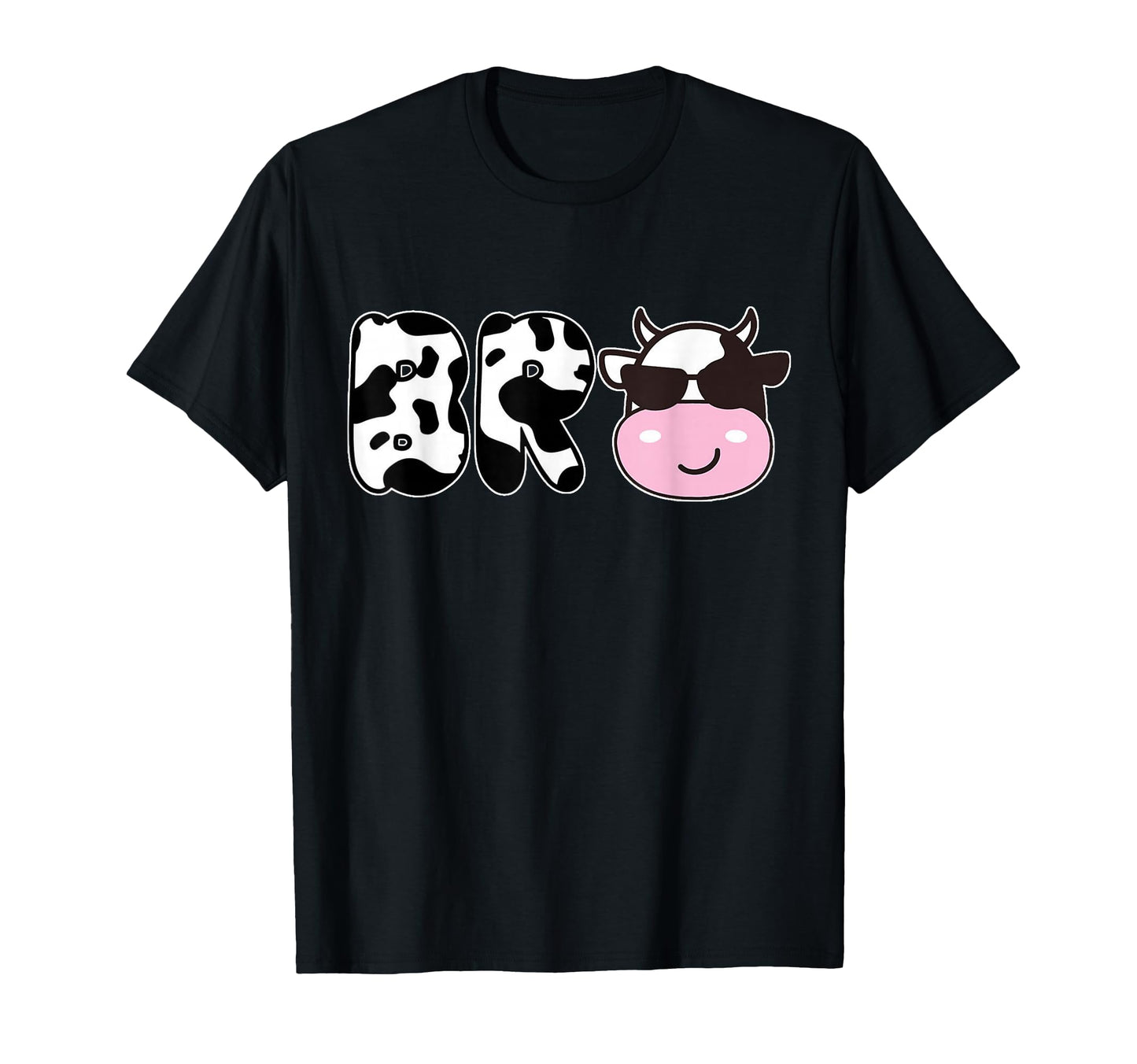 Brother Birthday Funny Cow Bro T-Shirt - Fun Novelty Design for Adults - T-Shirt, Sweatshirt, Hoodie