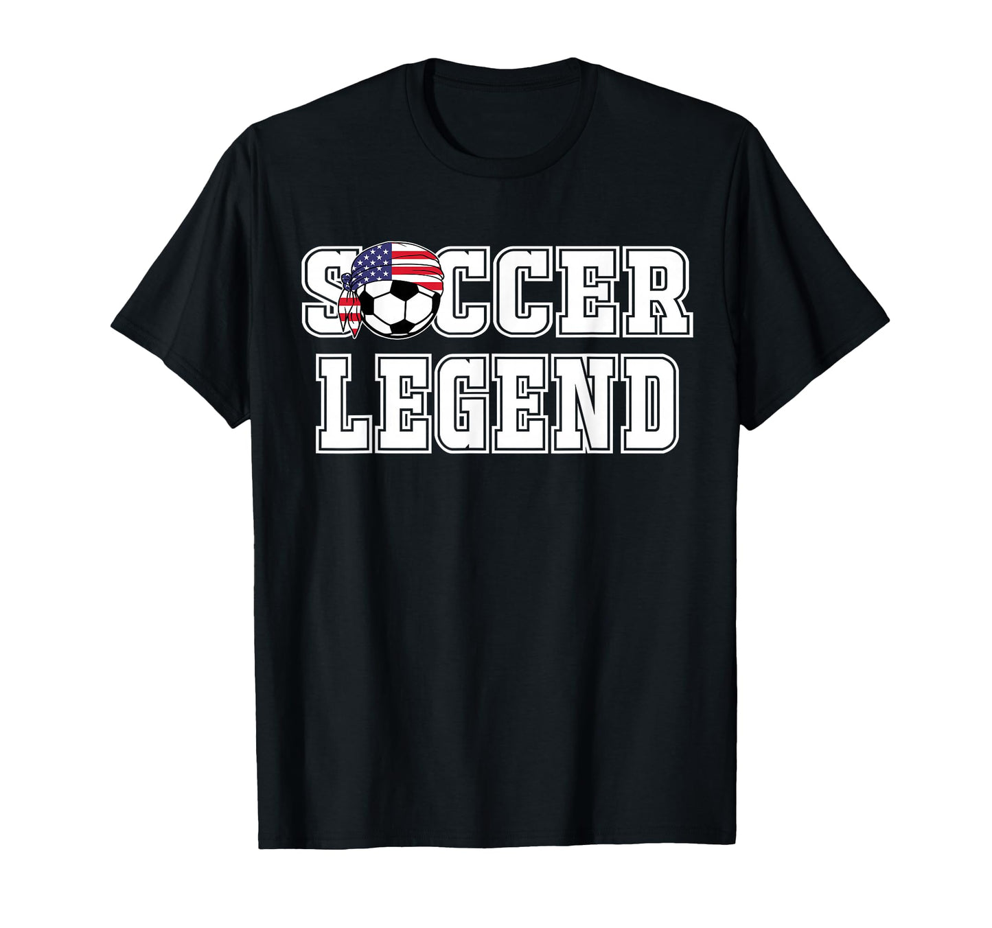 Soccer Legend Fans Teammates Soccer T-Shirt - Graphic Print Men Women - T-Shirt, Sweatshirt, Hoodie