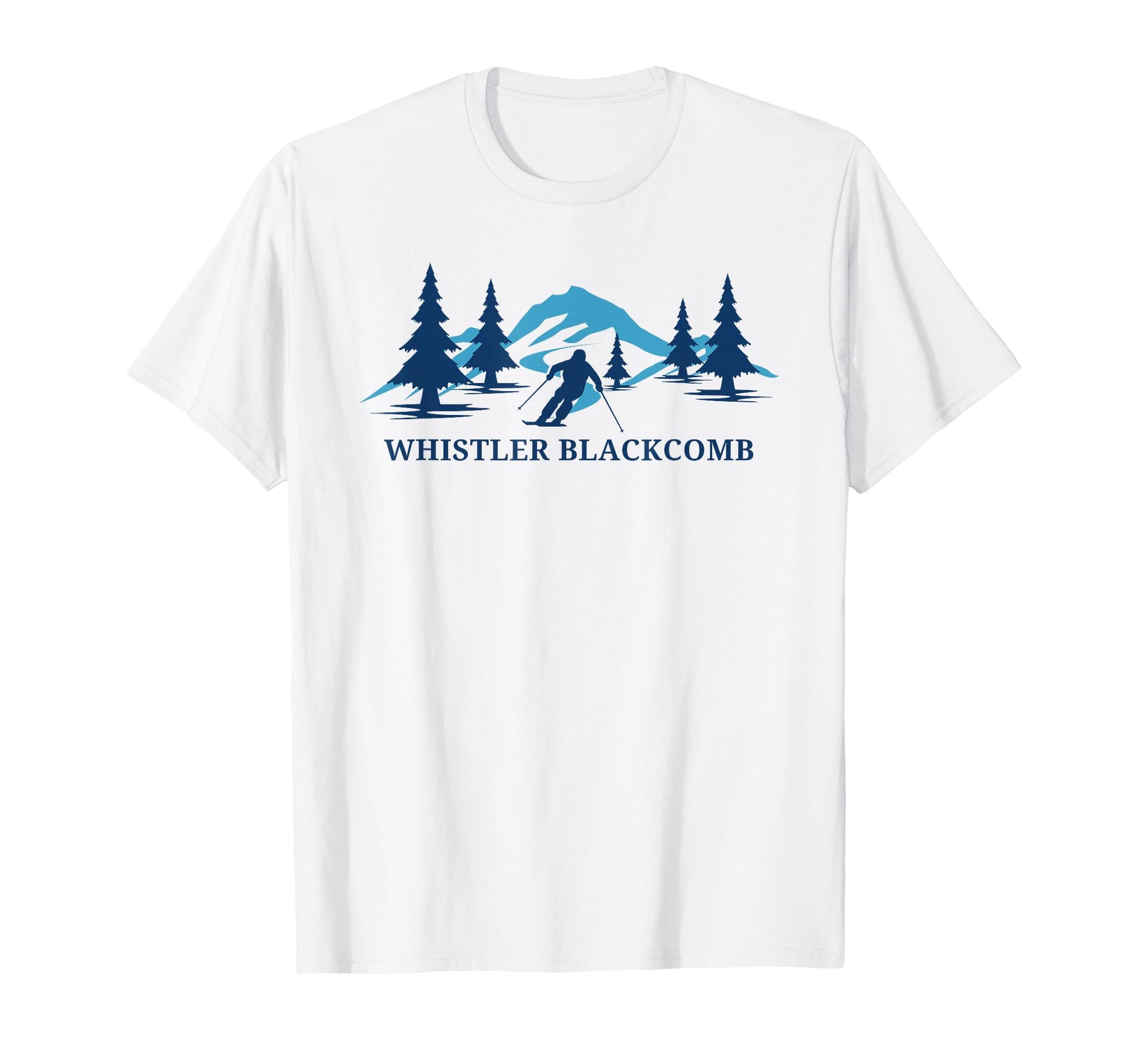Whistler Blackcomb Canada Ski Resort T-Shirt - Unique Graphic for Adults - T-Shirt, Sweatshirt, Hoodie