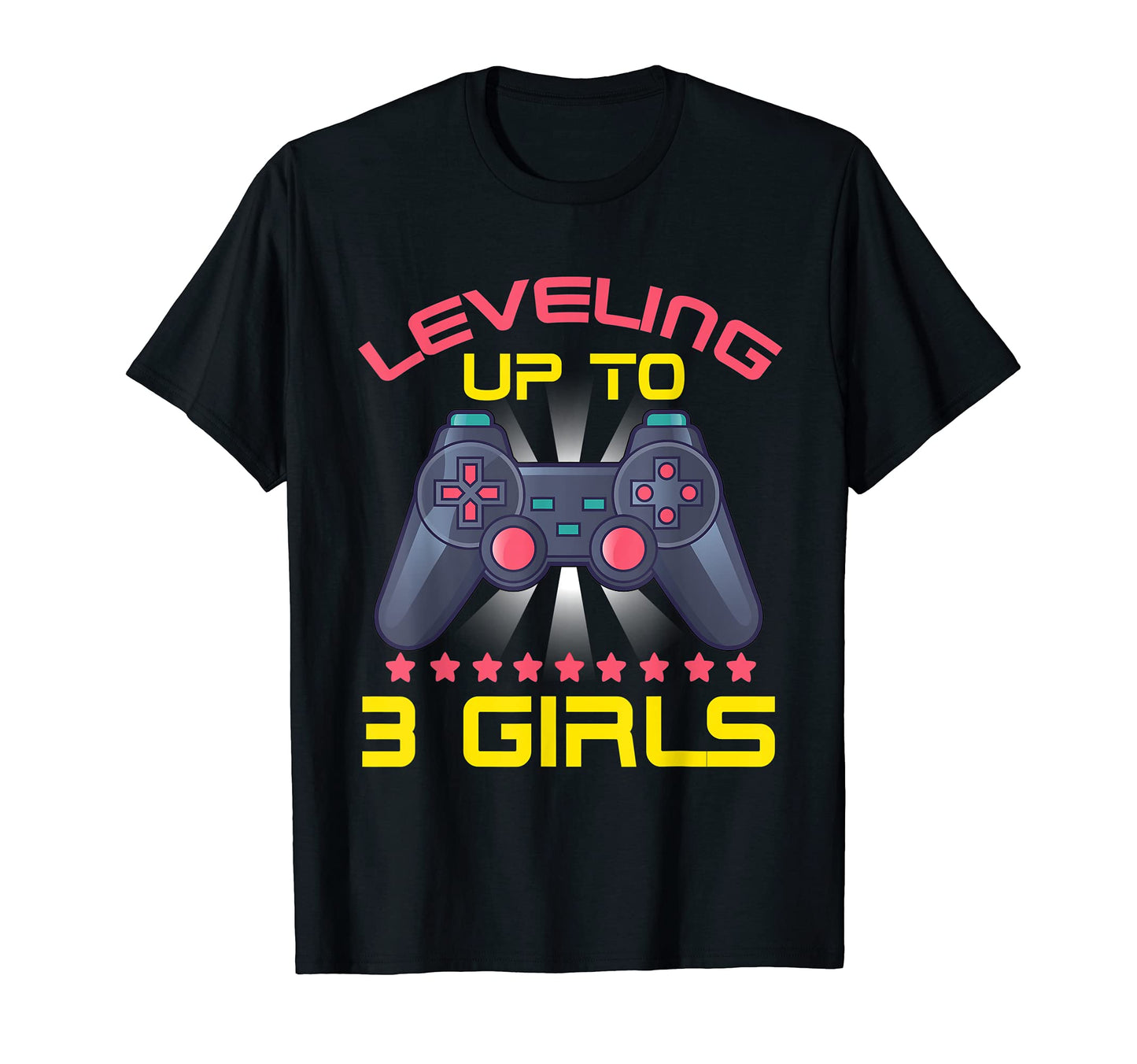 I Leveled Up To 3 Funny Mom Dad Gamer T-Shirt - Streetwear Style Men Women - T-Shirt, Sweatshirt, Hoodie
