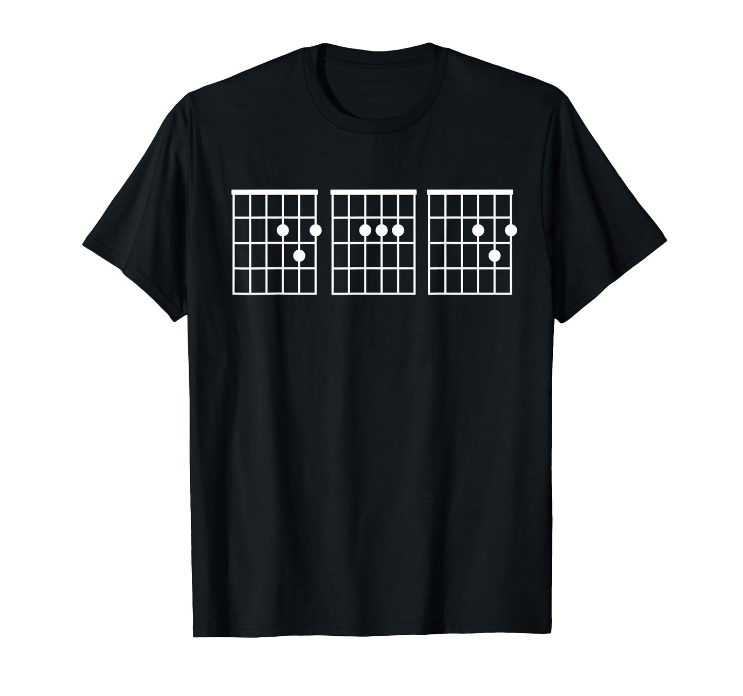 Dad Guitar Chord Music Lover Musician T-Shirt - Unique Graphic Men Women - T-Shirt, Sweatshirt, Hoodie