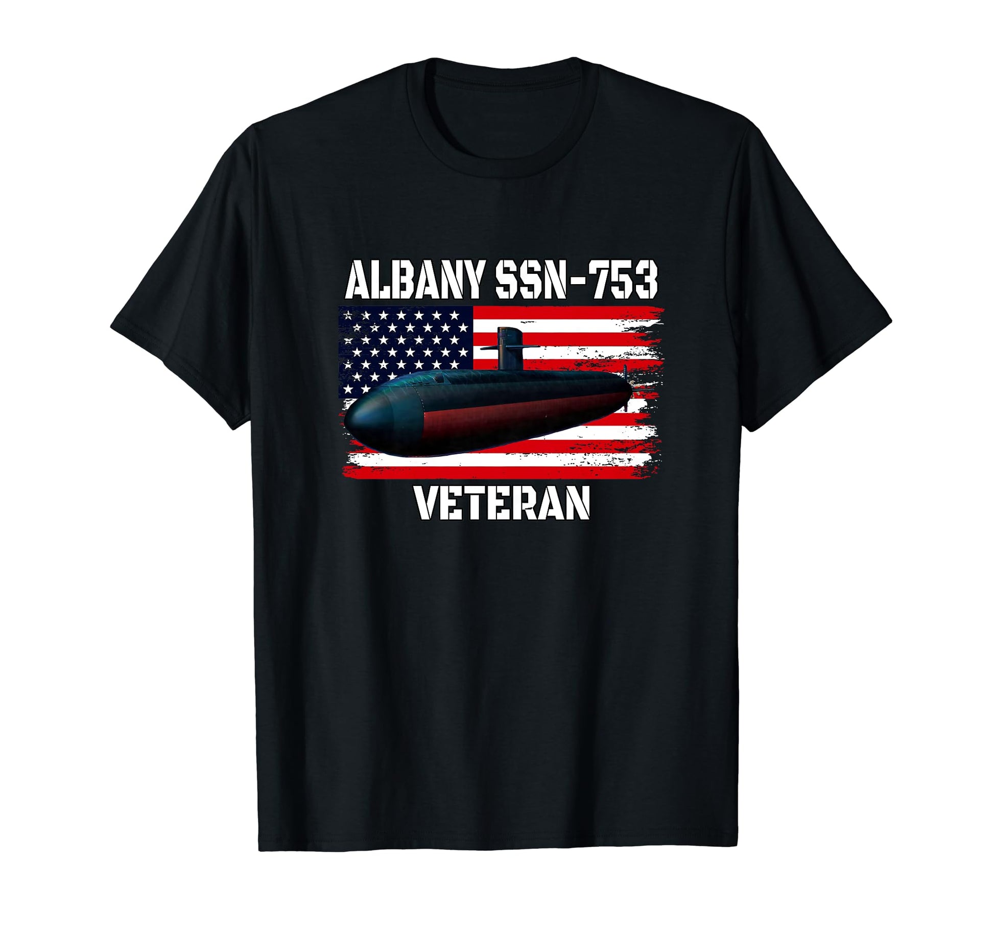 Submarine Uss Albany Ssn 753 T-Shirt - Casual Everyday Wear for Adults - T-Shirt, Sweatshirt, Hoodie