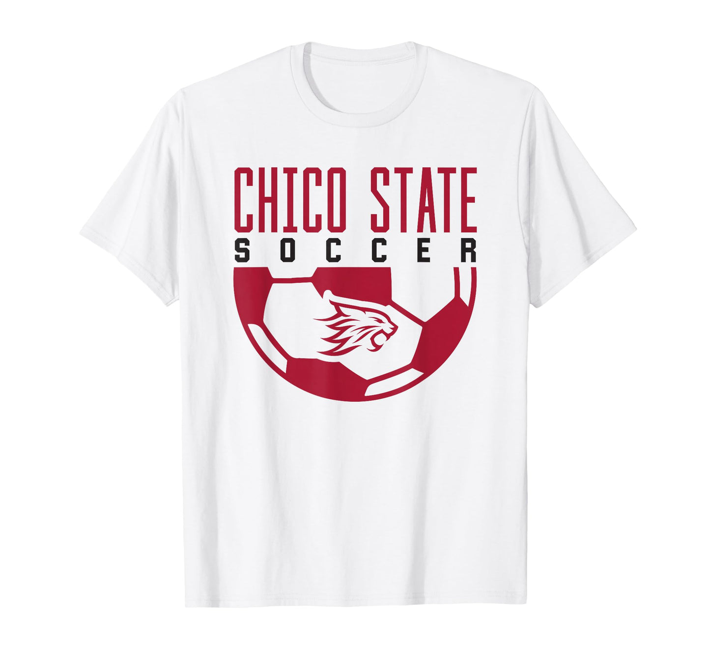 Chico State Wildcats Soccer Arch T-Shirt - Graphic Print Men Women - T-Shirt, Sweatshirt, Hoodie
