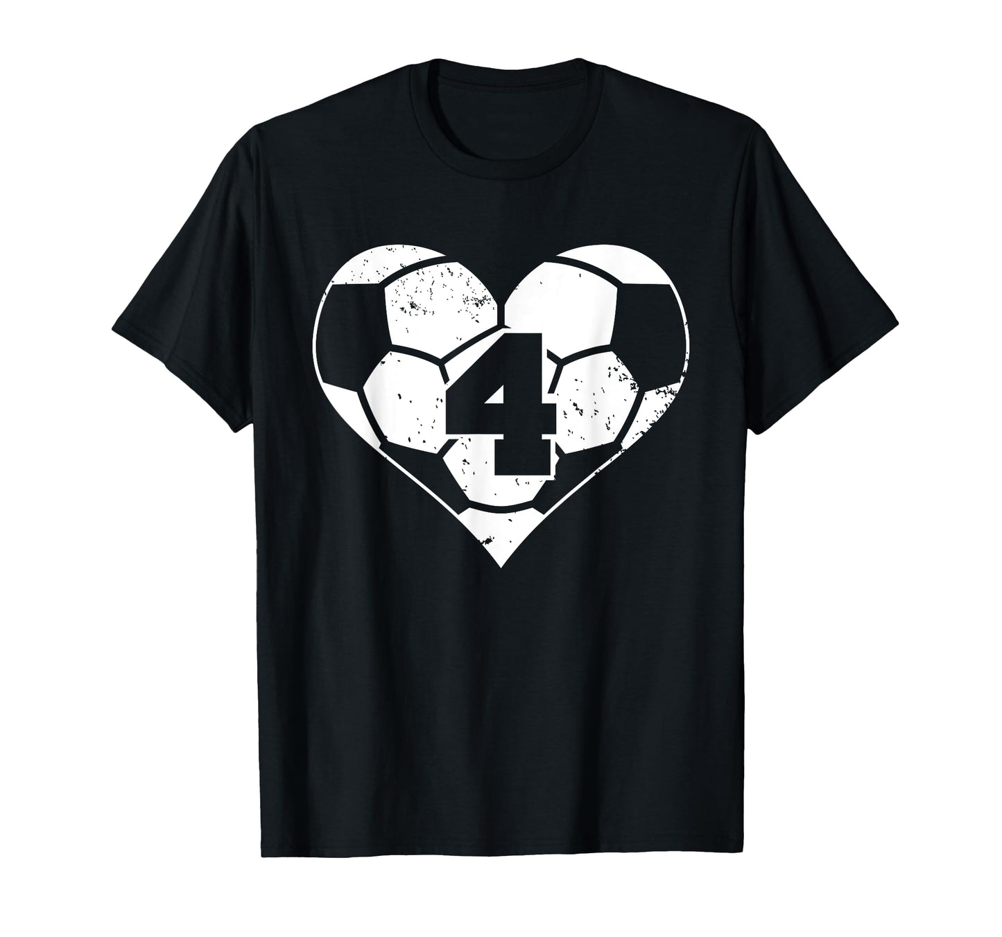Soccer Number 4 Jersey Funny Soccer T-Shirt - Streetwear Style for Adults - T-Shirt, Sweatshirt, Hoodie