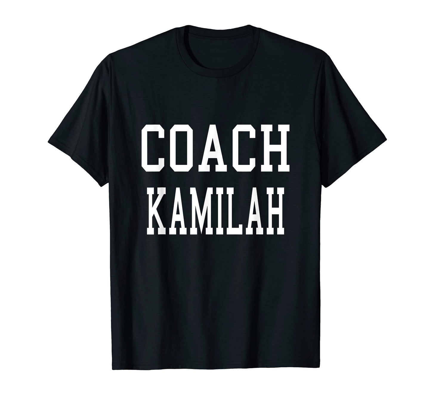 Coach Kamilah Custom Football Soccer T-Shirt - Unique Graphic Men Women - T-Shirt, Sweatshirt, Hoodie