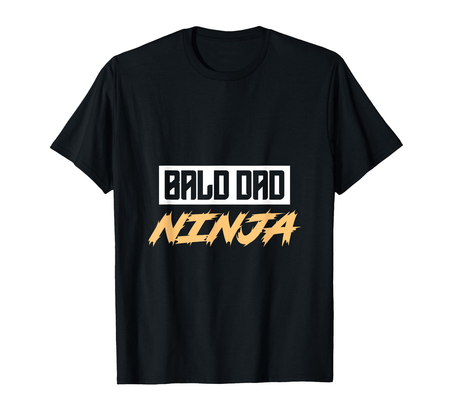Bald Dad Ninja Funny Daddy T-Shirt - Fun Novelty Design for Adults - T-Shirt, Sweatshirt, Hoodie
