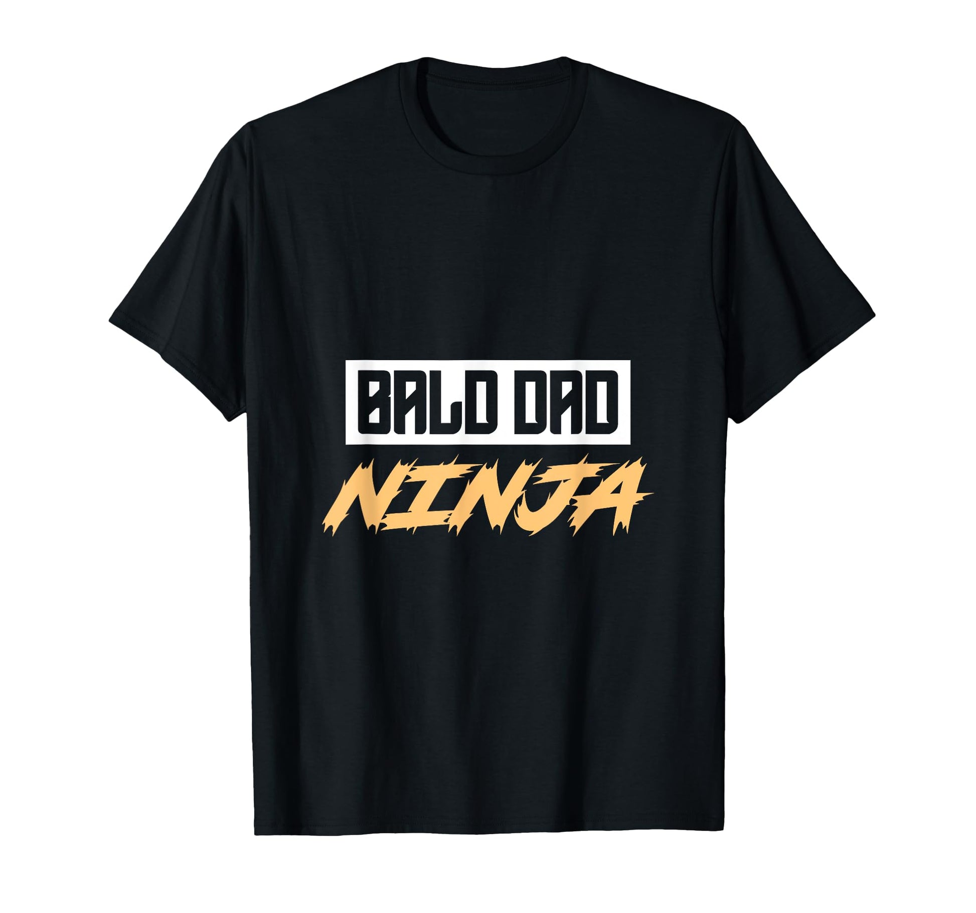 Bald Dad Ninja Funny Daddy T-Shirt - Fun Novelty Design for Adults - T-Shirt, Sweatshirt, Hoodie