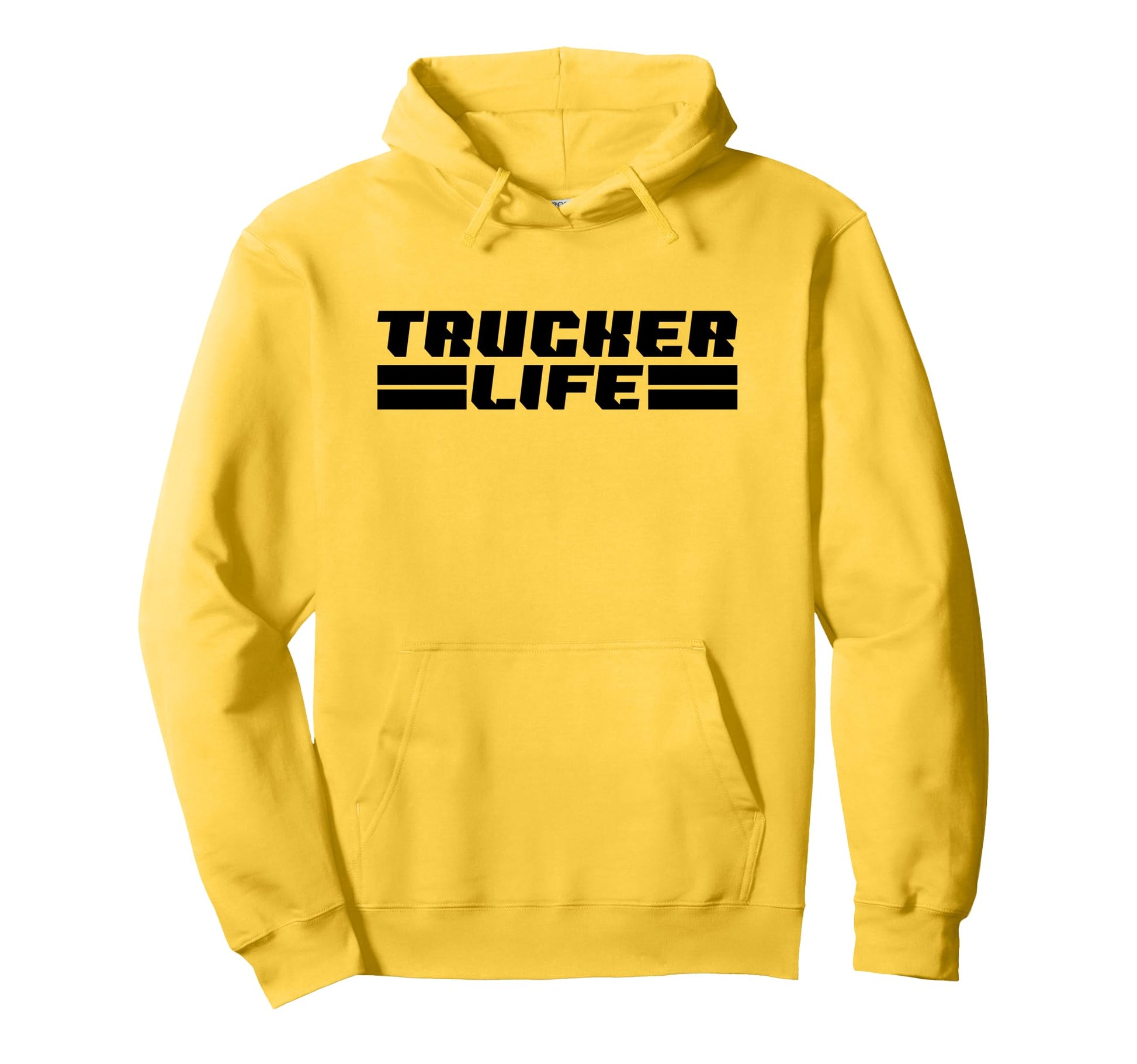 Trucker Life Proud Semi Truck Driver Hoodie - Graphic Print Men Women - T-Shirt, Sweatshirt, Hoodie