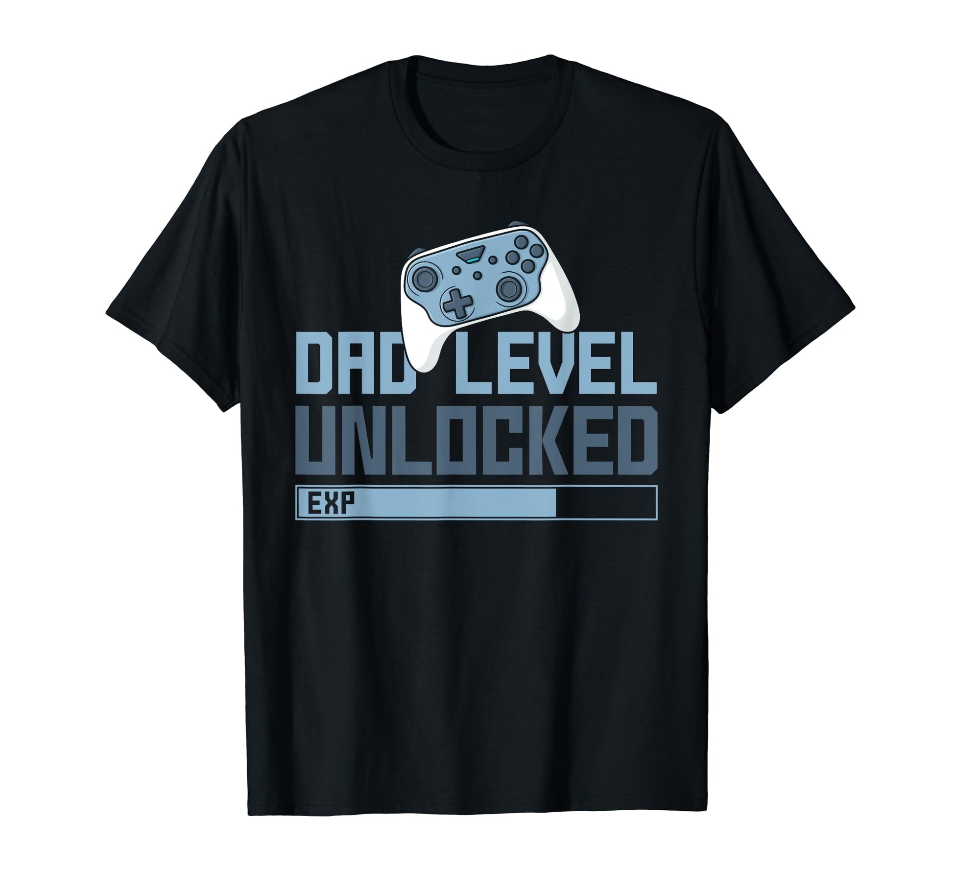 Dad Level Unlocked Video Game Fathers T-Shirt - Fun Novelty Design Unisex - T-Shirt, Sweatshirt, Hoodie