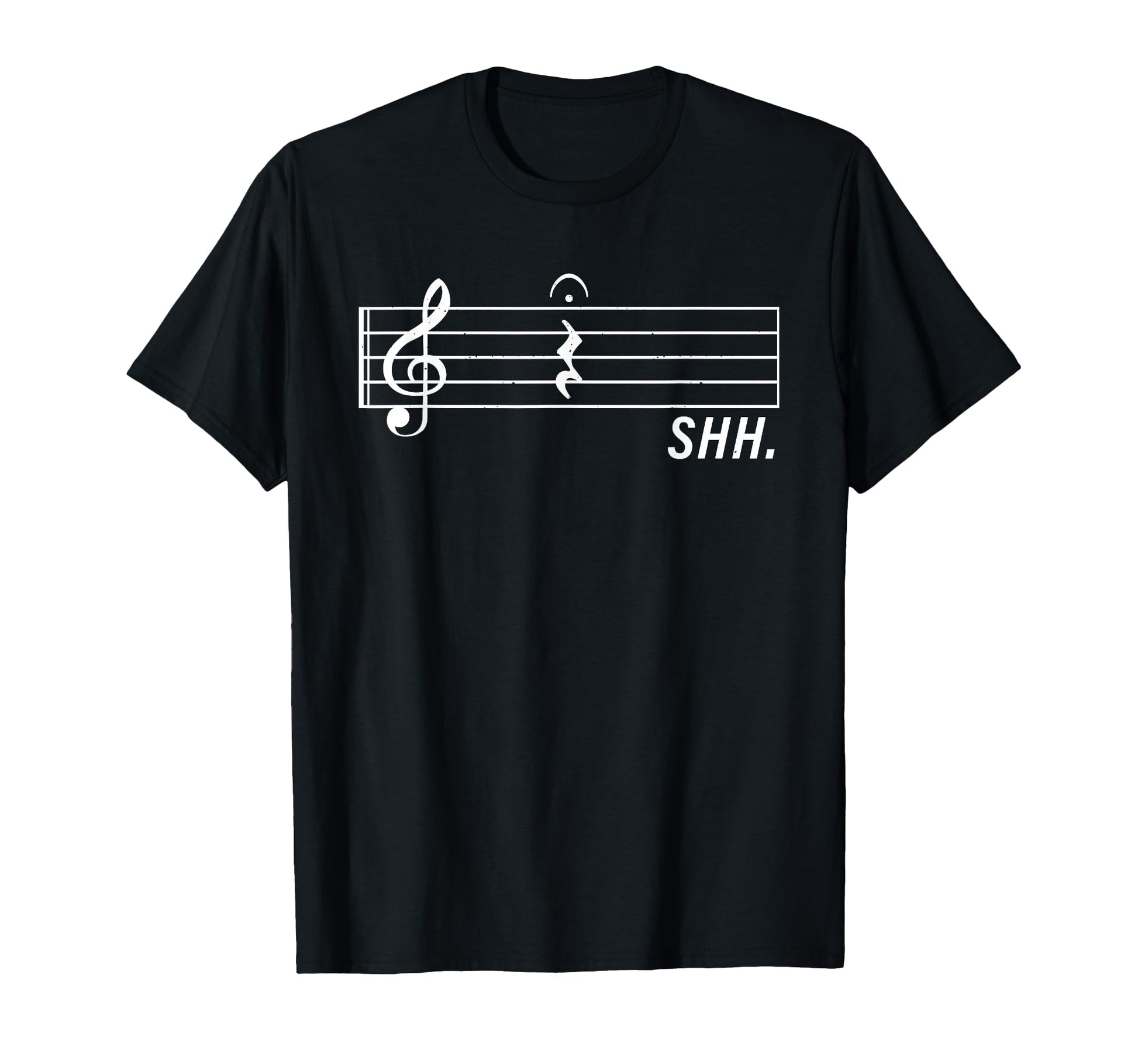 Music Art Musical Note Musician Music T-Shirt - Minimalist Print Unisex - T-Shirt, Sweatshirt, Hoodie